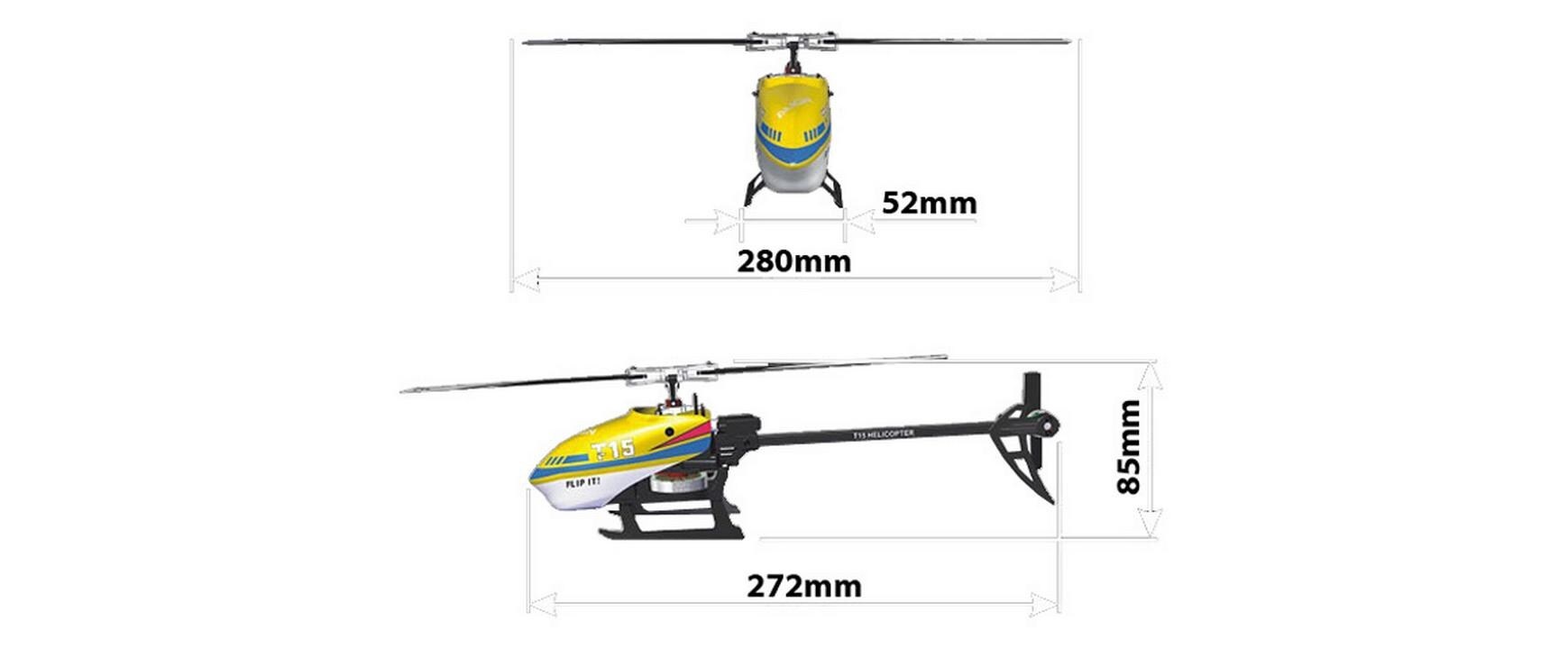 Align RC-Helikopter »T-Rex T15 Combo, B«