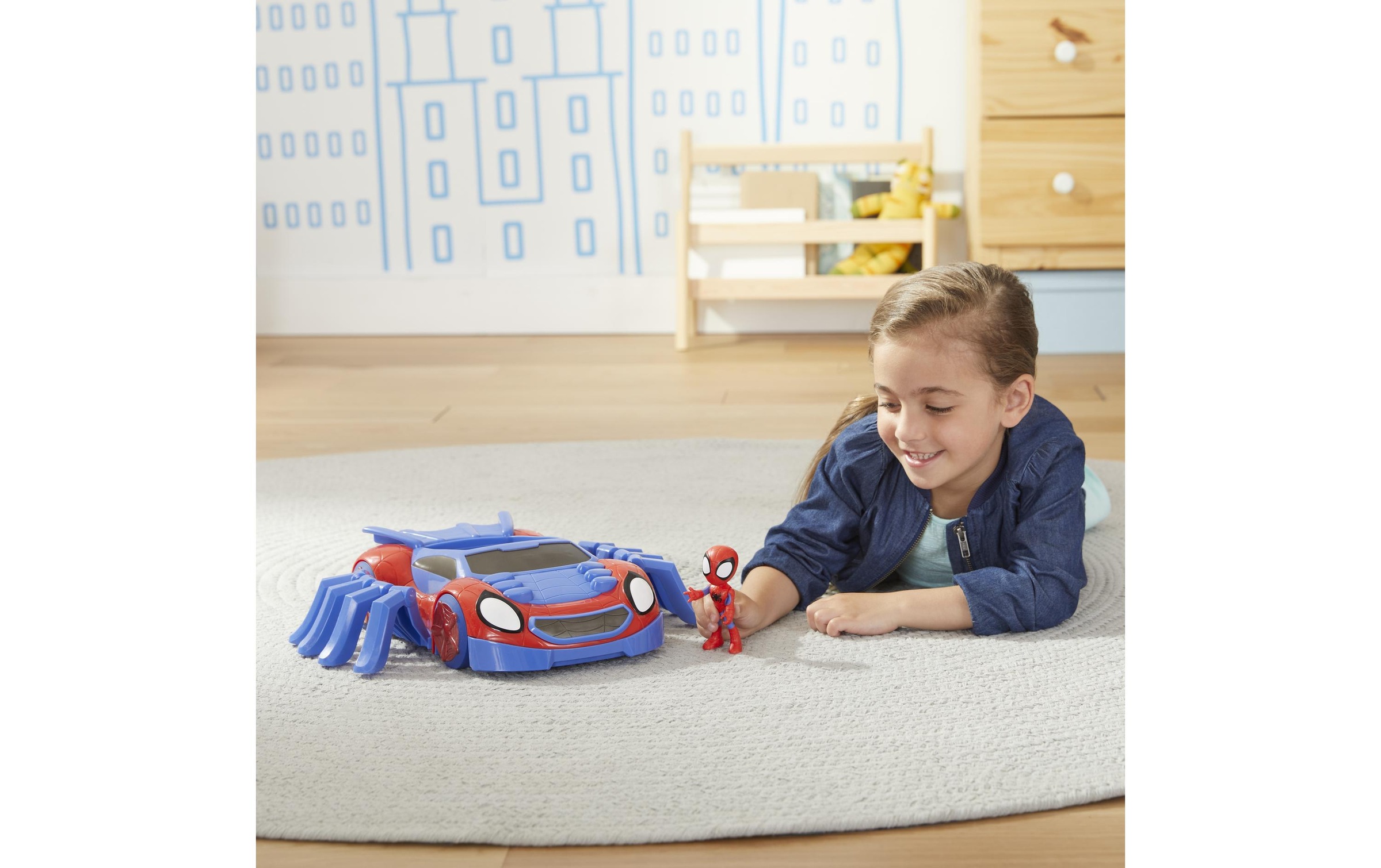 MARVEL Spielzeug-Auto »Marvel Spidey Super Spinnen-Krabbler«