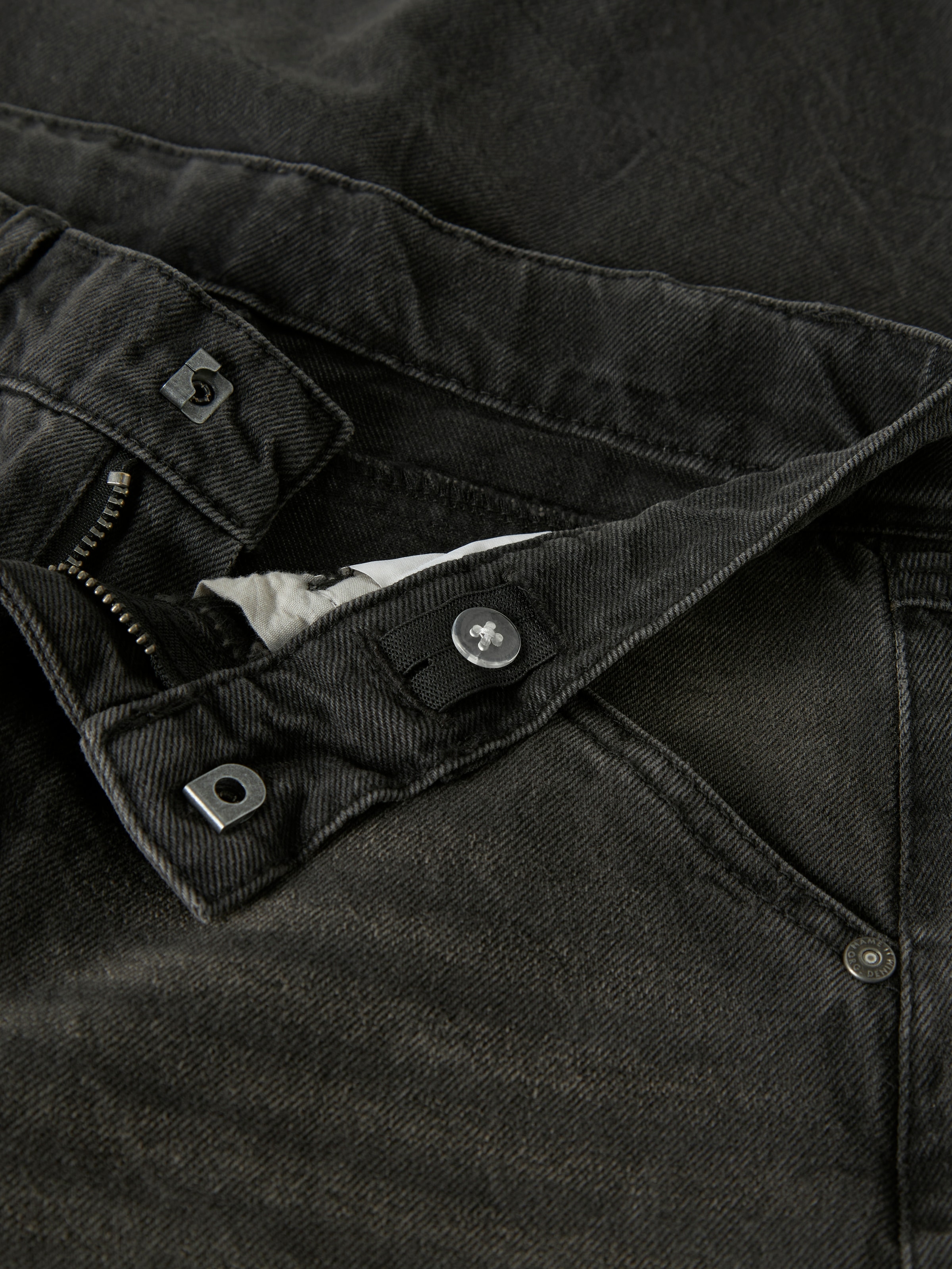 Name It Jeans à 5 poches »NKMRYAN für Jungen mit geradem Bein und 5-Pocket-Style« uni, décontracté, straight fit, coton, denim