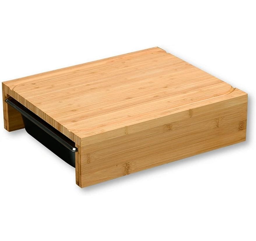 KESPER® Schneidebrett »mit 2 herausziehbaren Auffangschalen« Gastro-Norm 1/2