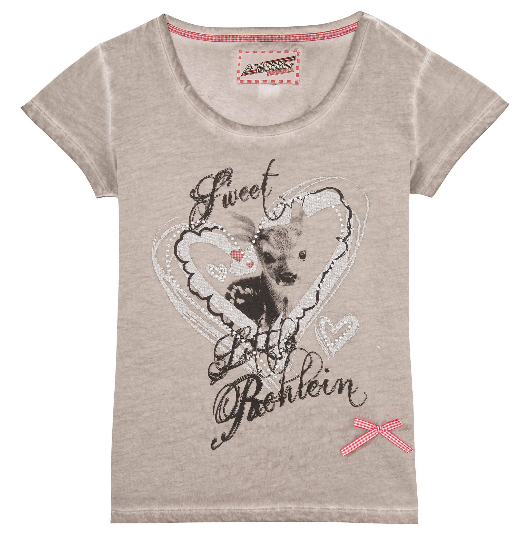 Image of Andreas Gabalier Kollektion Trachtenshirt, Damen mit Glitzersteinchen bei Ackermann Versand Schweiz