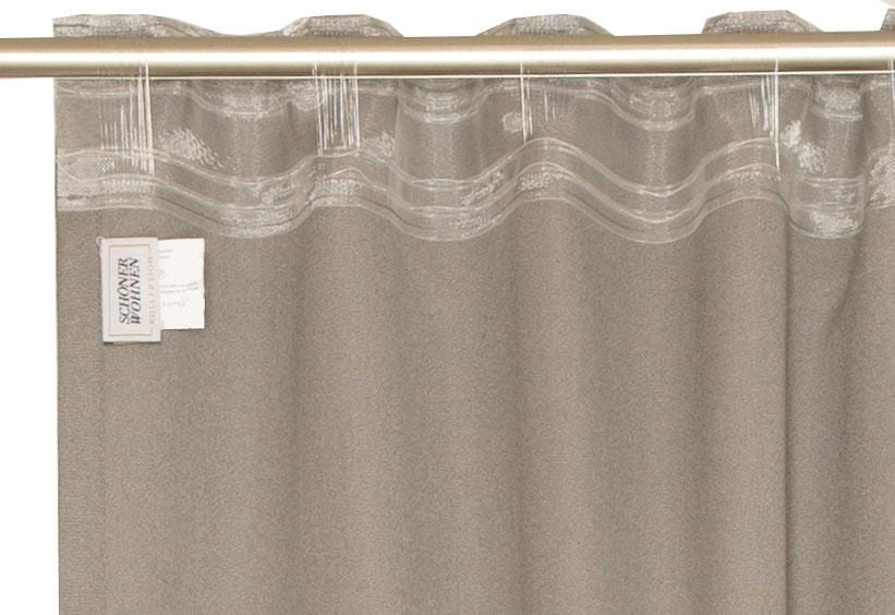 SCHÖNER (1 »Option«, St.), WOHNEN-Kollektion Vorhang kaufen 250x130, HxB: Blickdicht