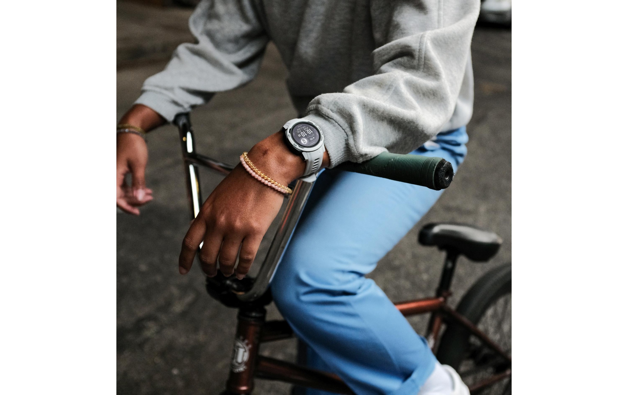Garmin Smartwatch »GARMIN Sportuhr Instinct 2 Solar, A«, (2,2 cm / 0,9 Zoll), Android Wear