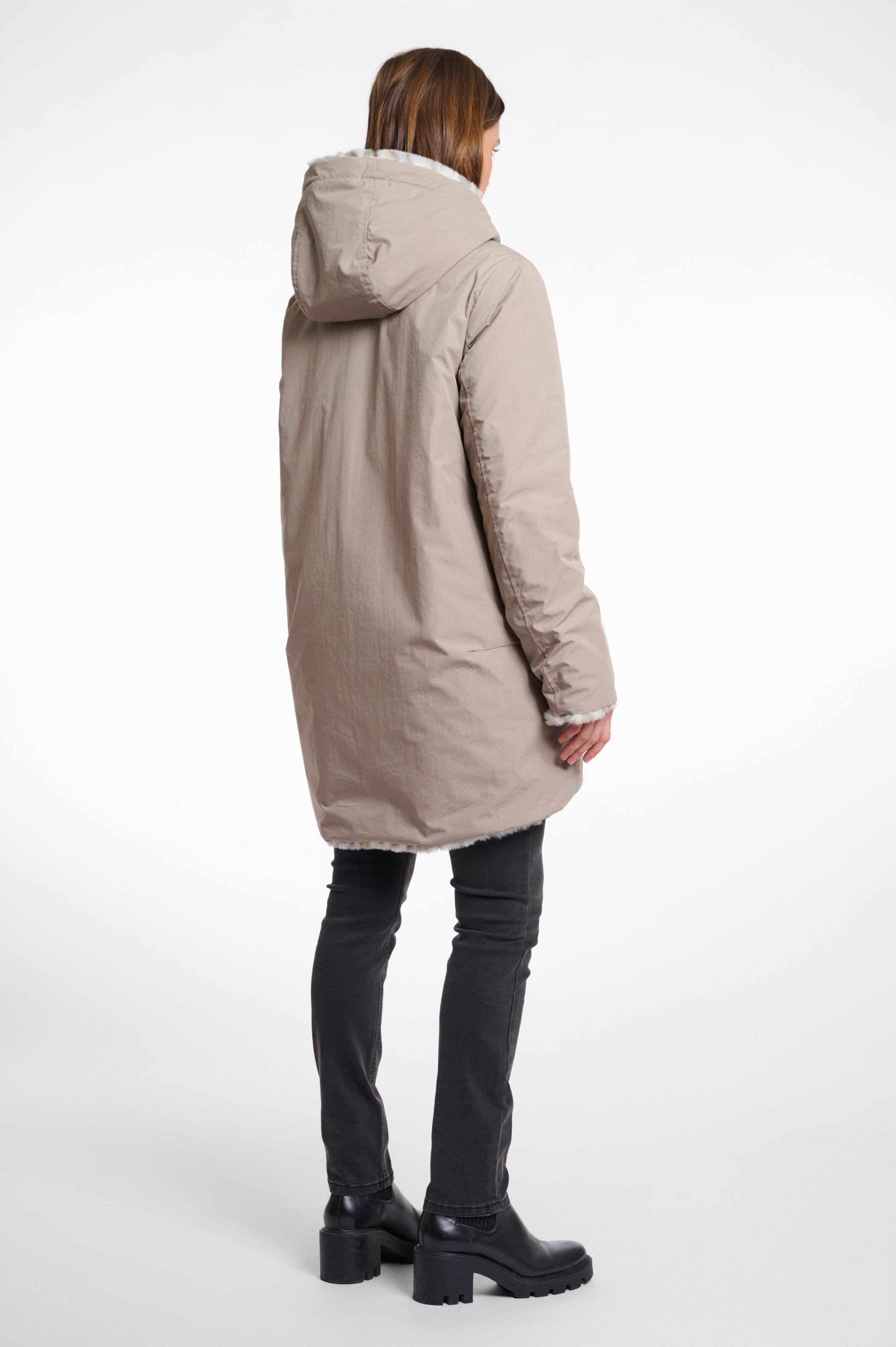 Rino & Pelle Parka »JAVIN« mit Kapuze mit kontrastfarbenen Details