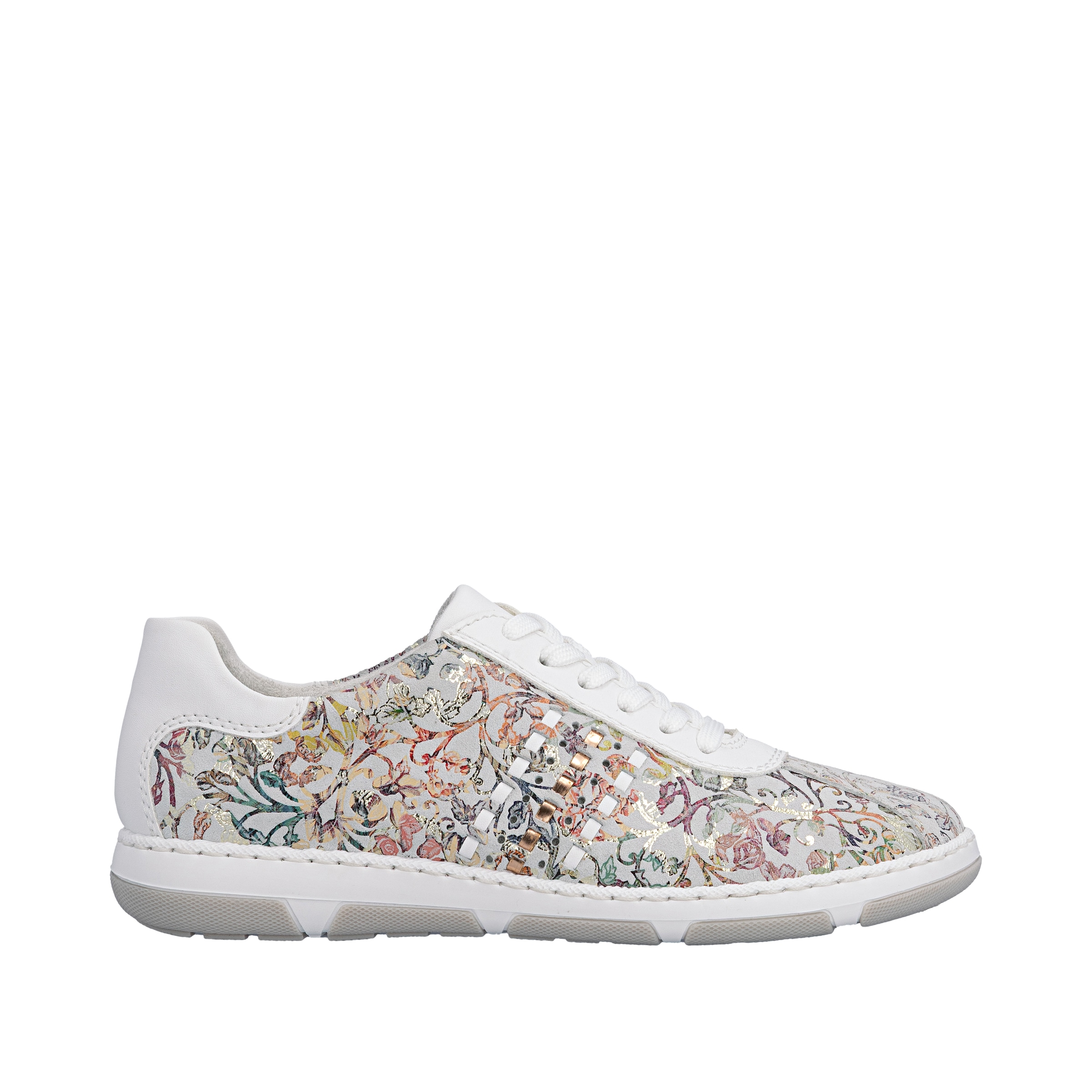 Rieker Sneakers  Chaussure à lacets, chaussure basse, sneaker décontracté à motif floral