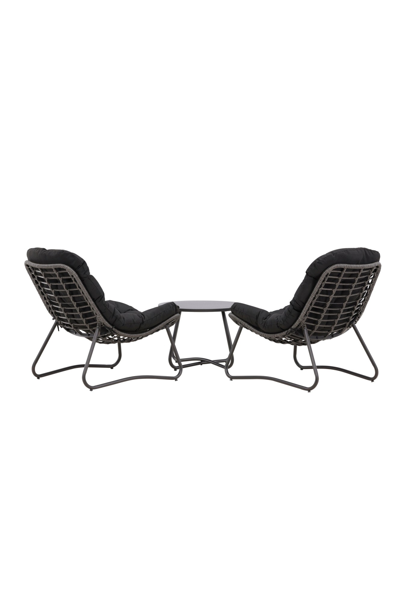 Venture Home Gartenlounge-Set »Cala, grosszügiges Outdoor-Set für hohen Sitzkomfort« 3 tlg. Loungemöbel rund, Stoffbezug, angenehm, weich
