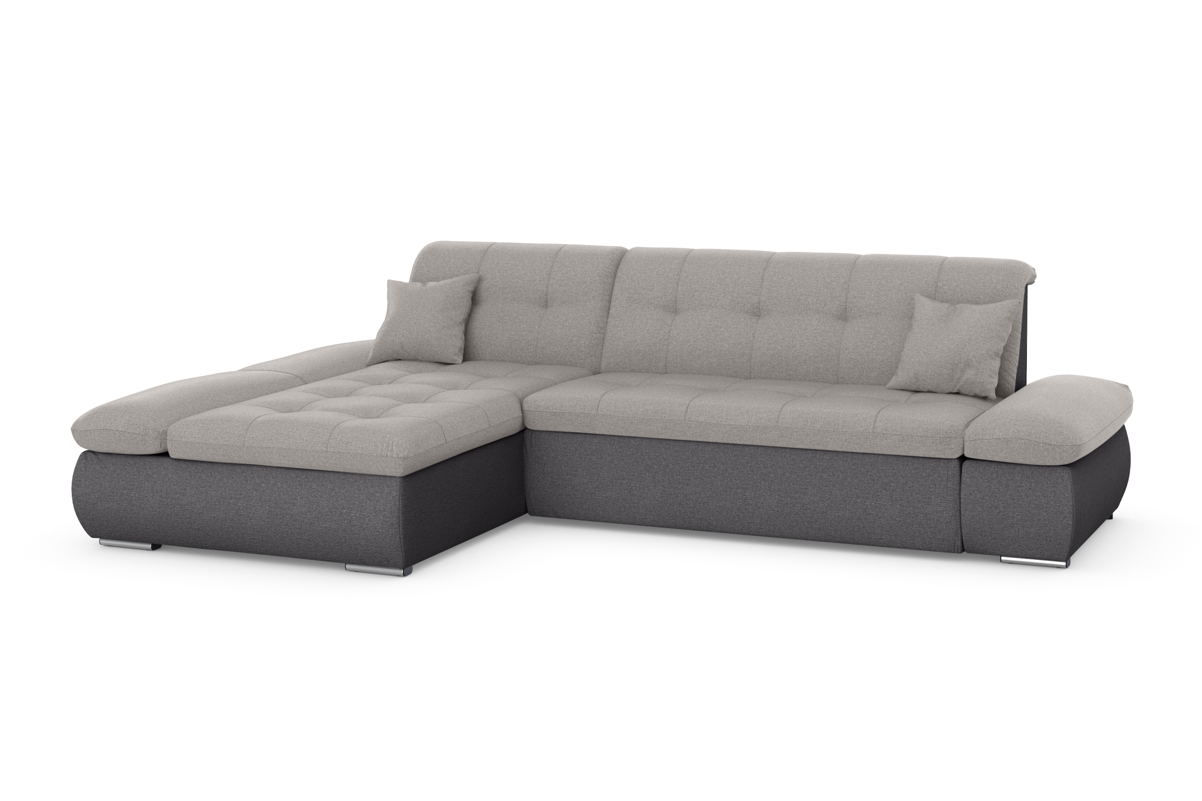 DOMO collection Ecksofa »Moric B/T/H 300/172/80 cm, auch in Cord, L-Form«, XXL-Format, wahlweise auch mit Bettfunktion und Armverstellung