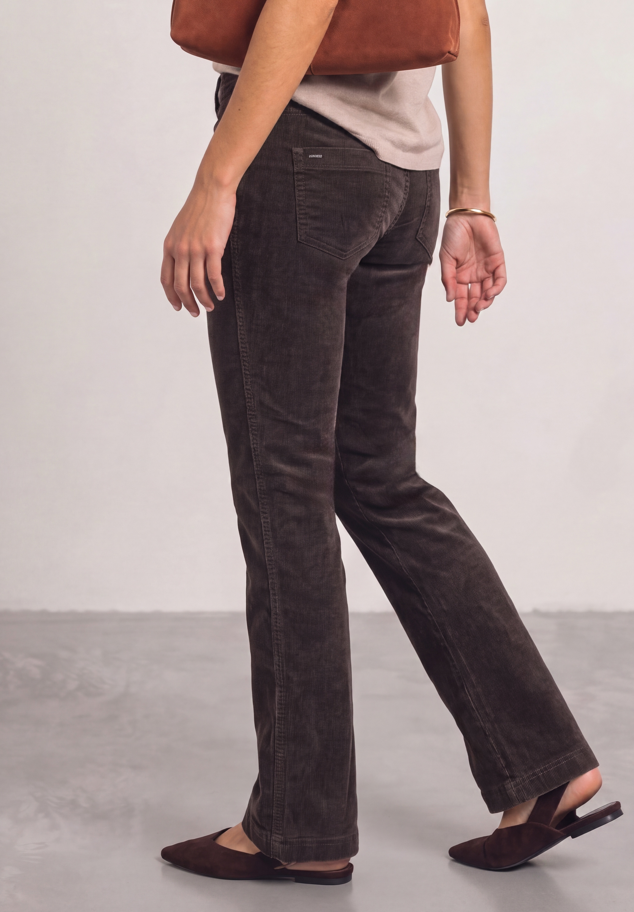 Image of STREET ONE Cordhose "Style Blaire" Bootcut / im Slim Fit
