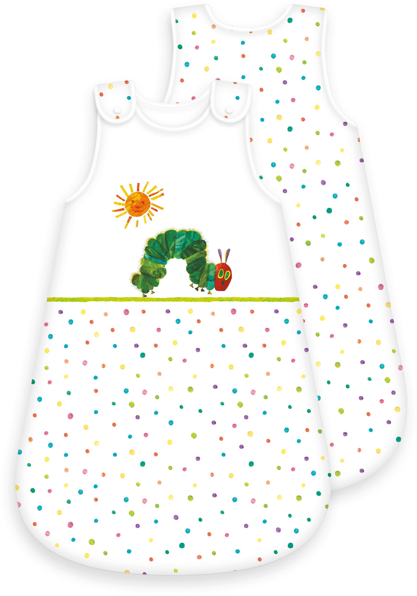 Image of Die kleine Raupe Nimmersatt Babyschlafsack "Die kleine Raupe Nimmersatt"