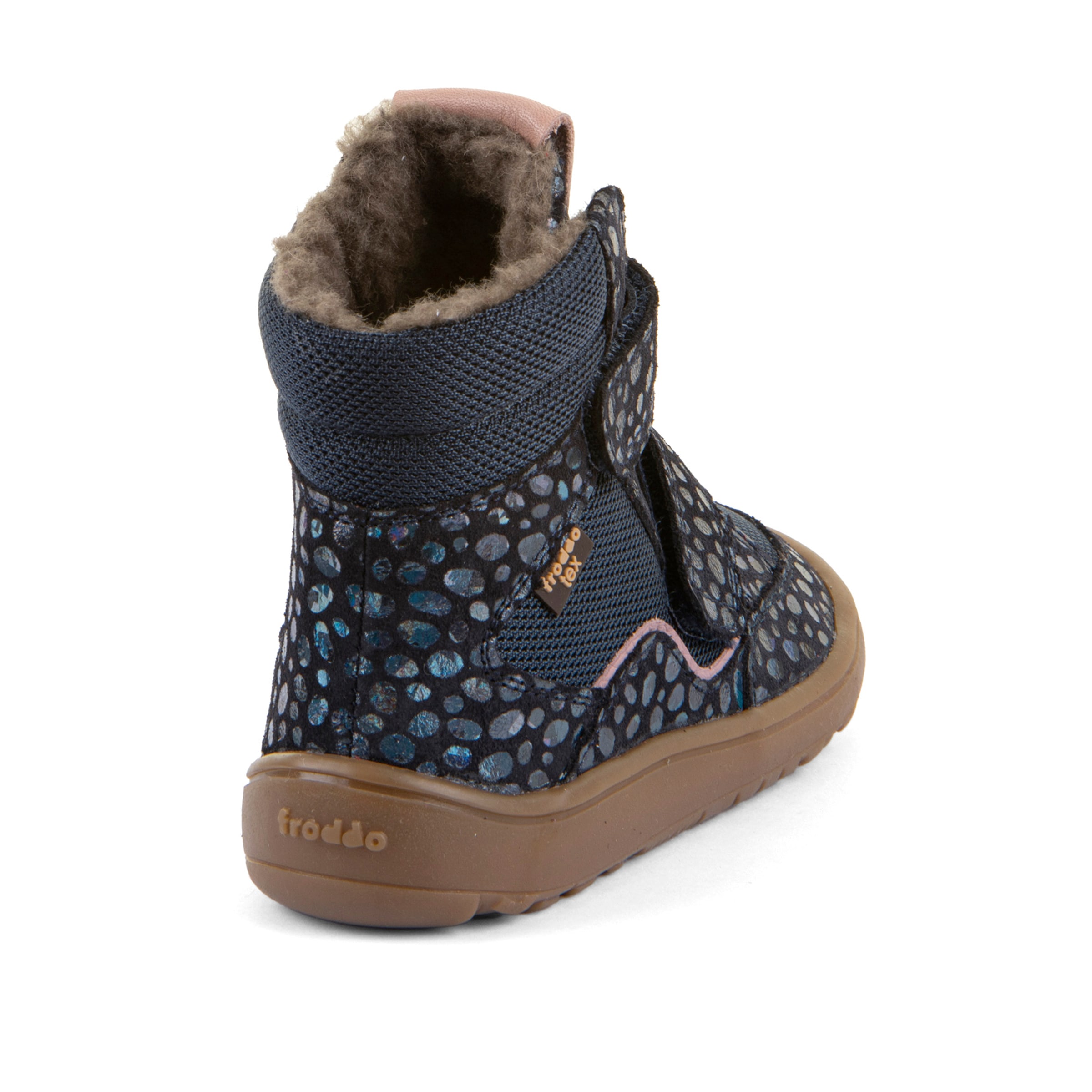 froddo® Chaussures pieds nus »BAREFOOT TEX WINTER«  chaussure à scratch, bottes d'hiver avec membrane TEX