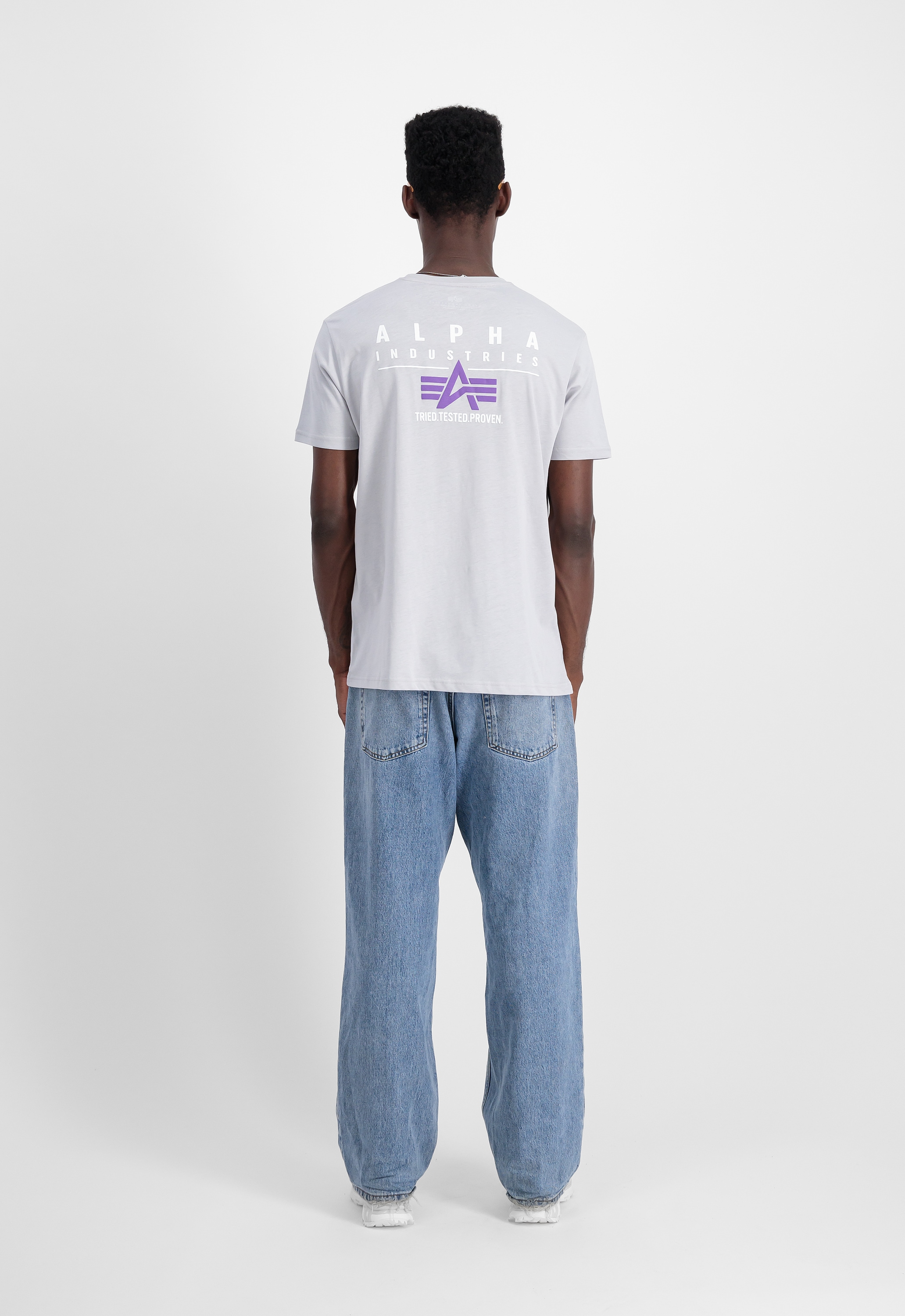 Alpha Industries T-Shirt »Puff Print Logo Backprint T-Shirt«