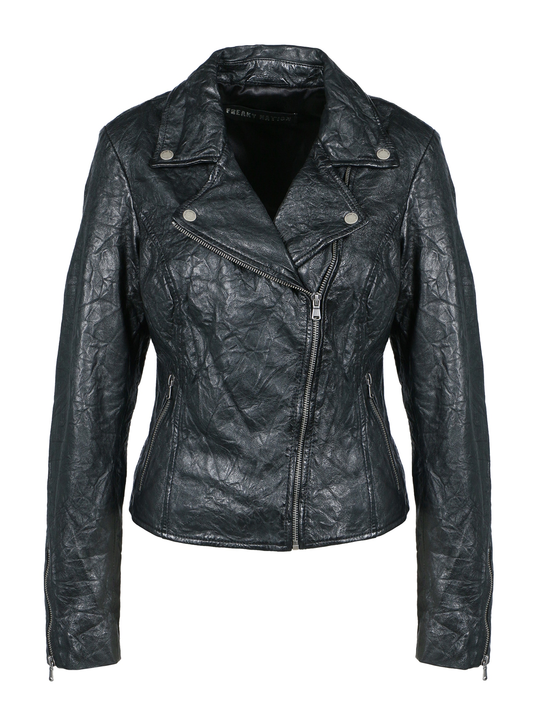 Image of Freaky Nation Lederjacke "Bezzi-FN"