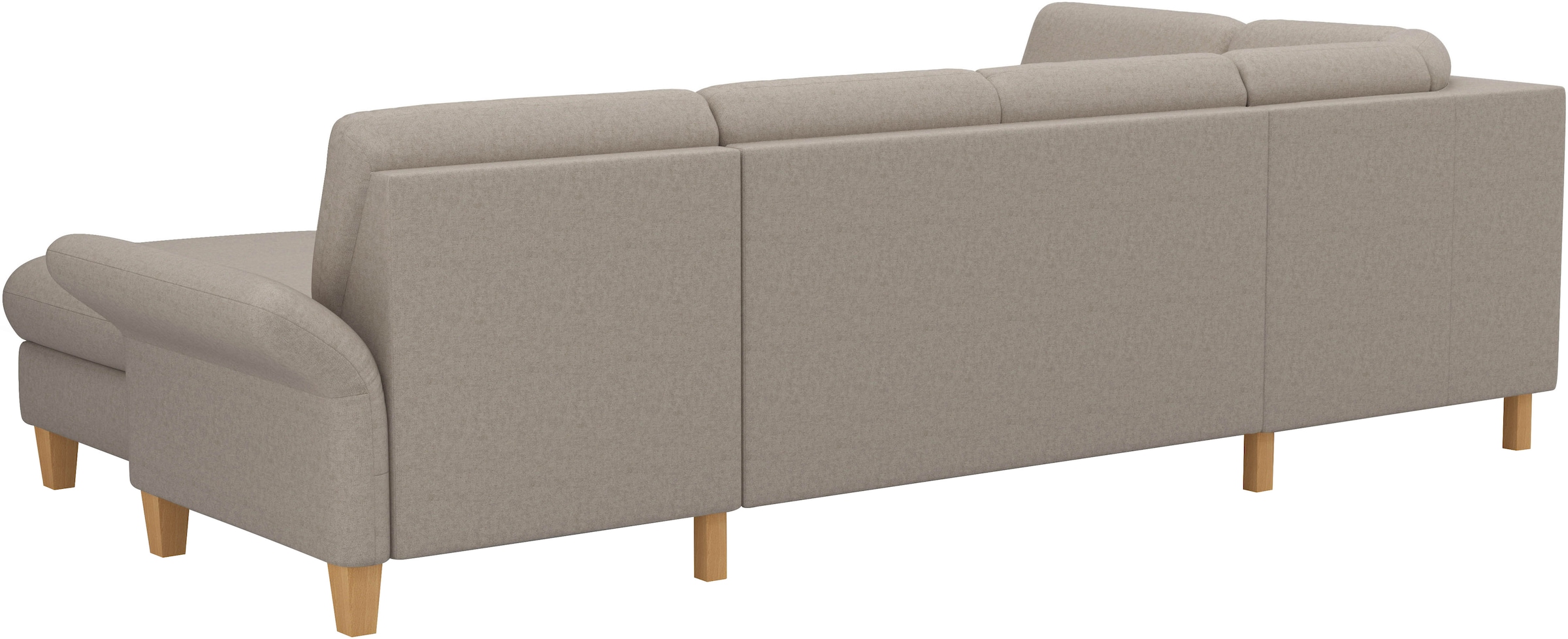 Home affaire Paysage de salon »Rochelle, U-Form« optional mit Armteilverstellung, mit Bettfunktion & Bettkasten