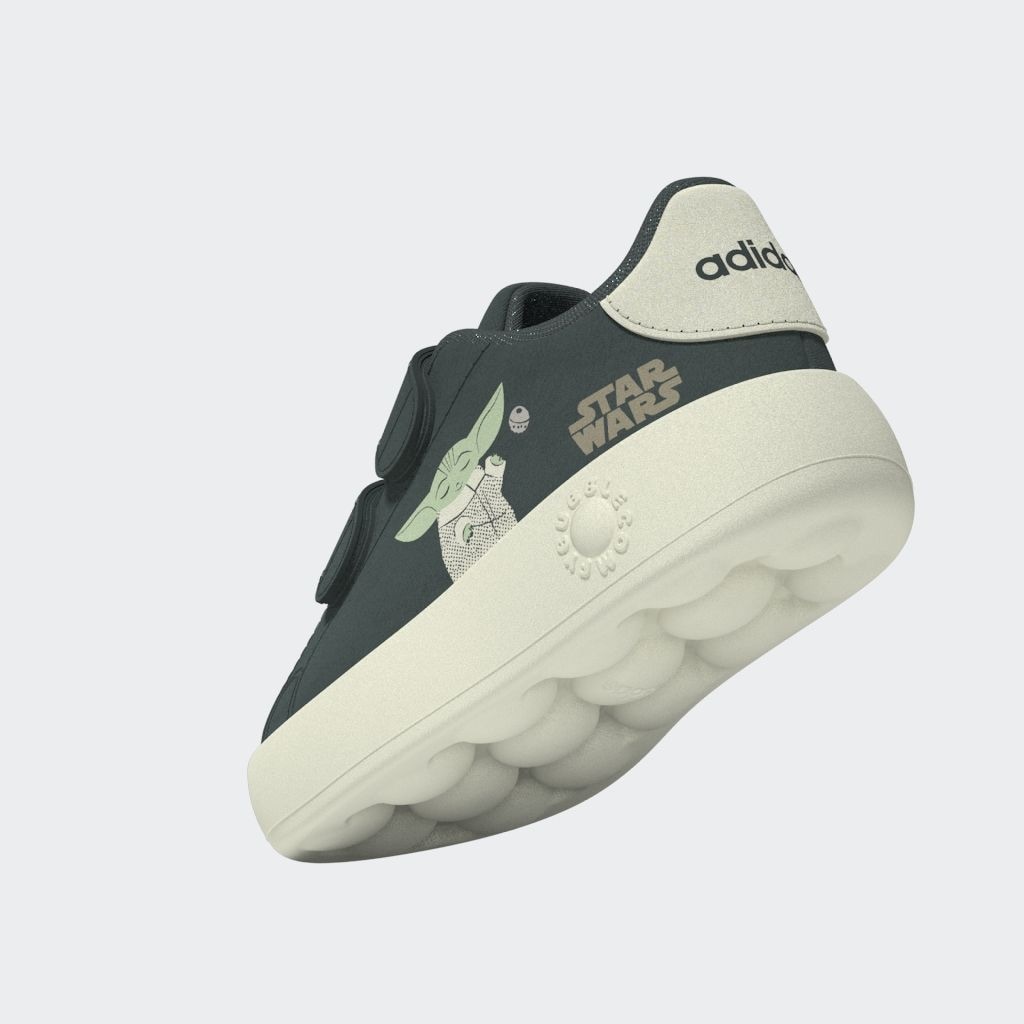 adidas Sportswear Chaussures à scratch »ADVANTAGE MANDALORIAN CF I«  Design auf den Spuren des adidas Stan Smith, für Kinder
