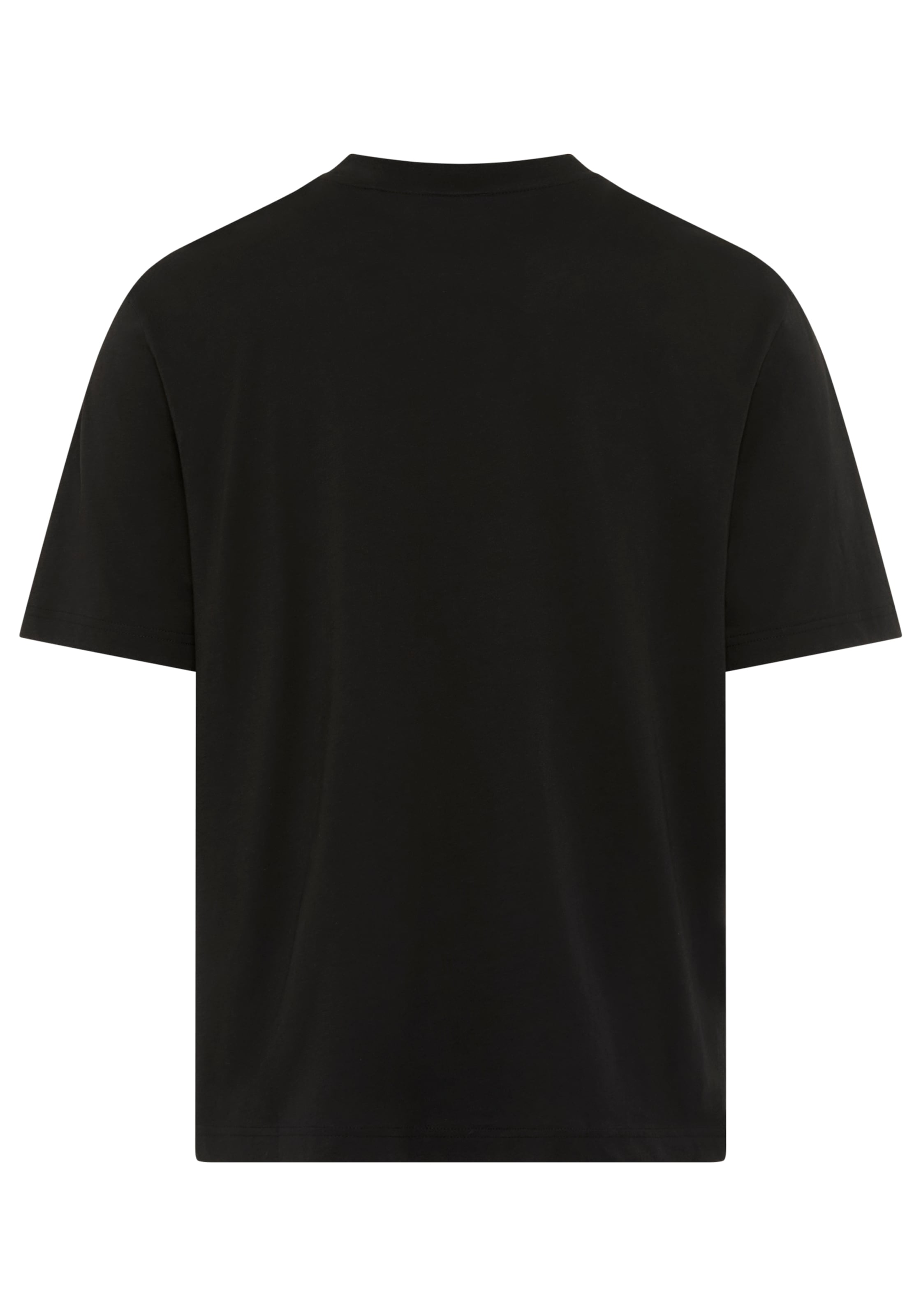 HUGO Blue T-Shirt Regula Fit, Rundhalsausschnitt, Logoprint, reine Baumwolle