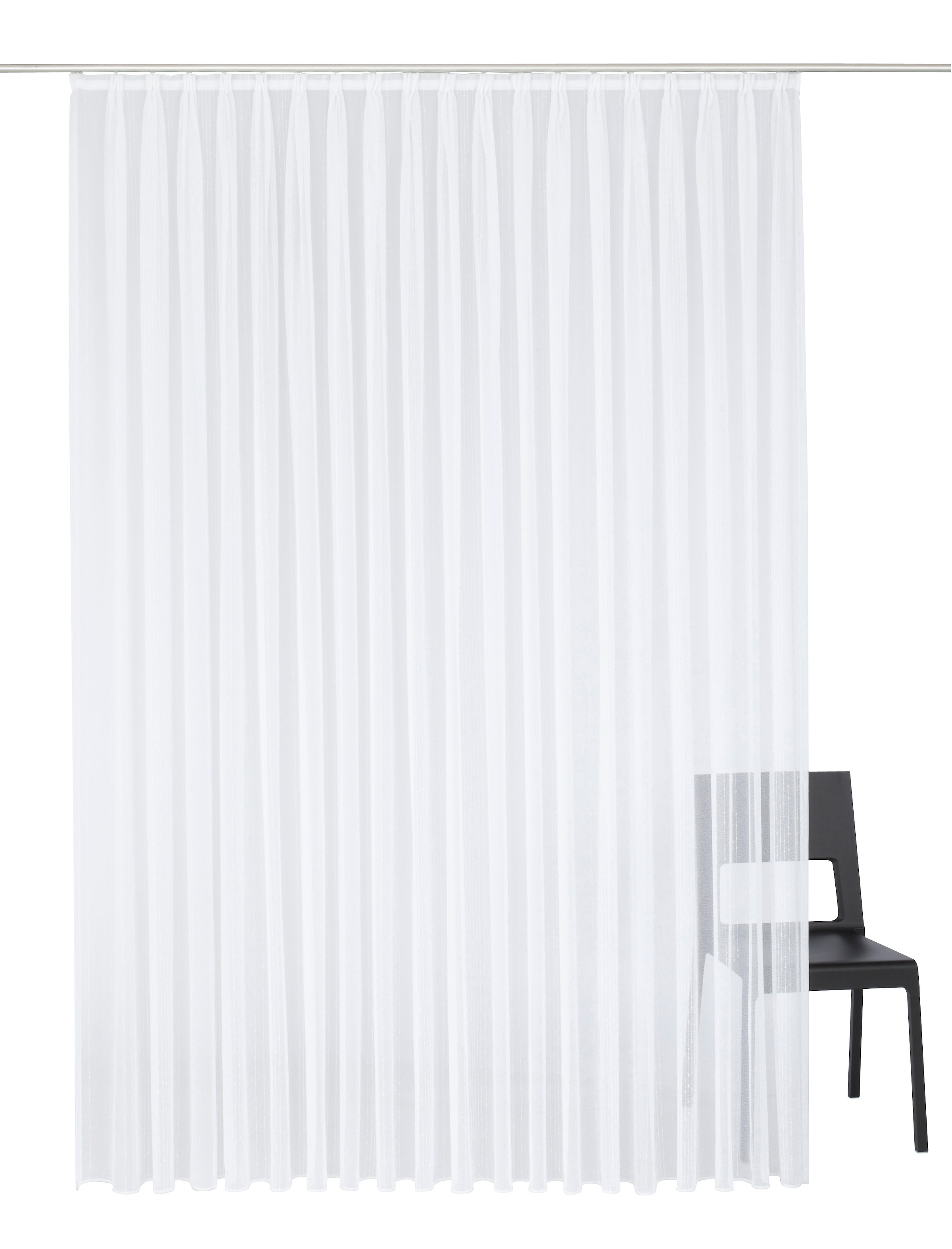 Wirth Rideau »Lena« Ruban plissé 1 cuis tlg. Store
