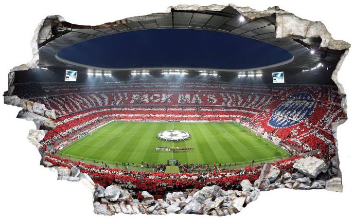Image of Wall-Art Wandtattoo »FCB Stadion Pack Ma's«, (1 St.) bei Ackermann Versand Schweiz