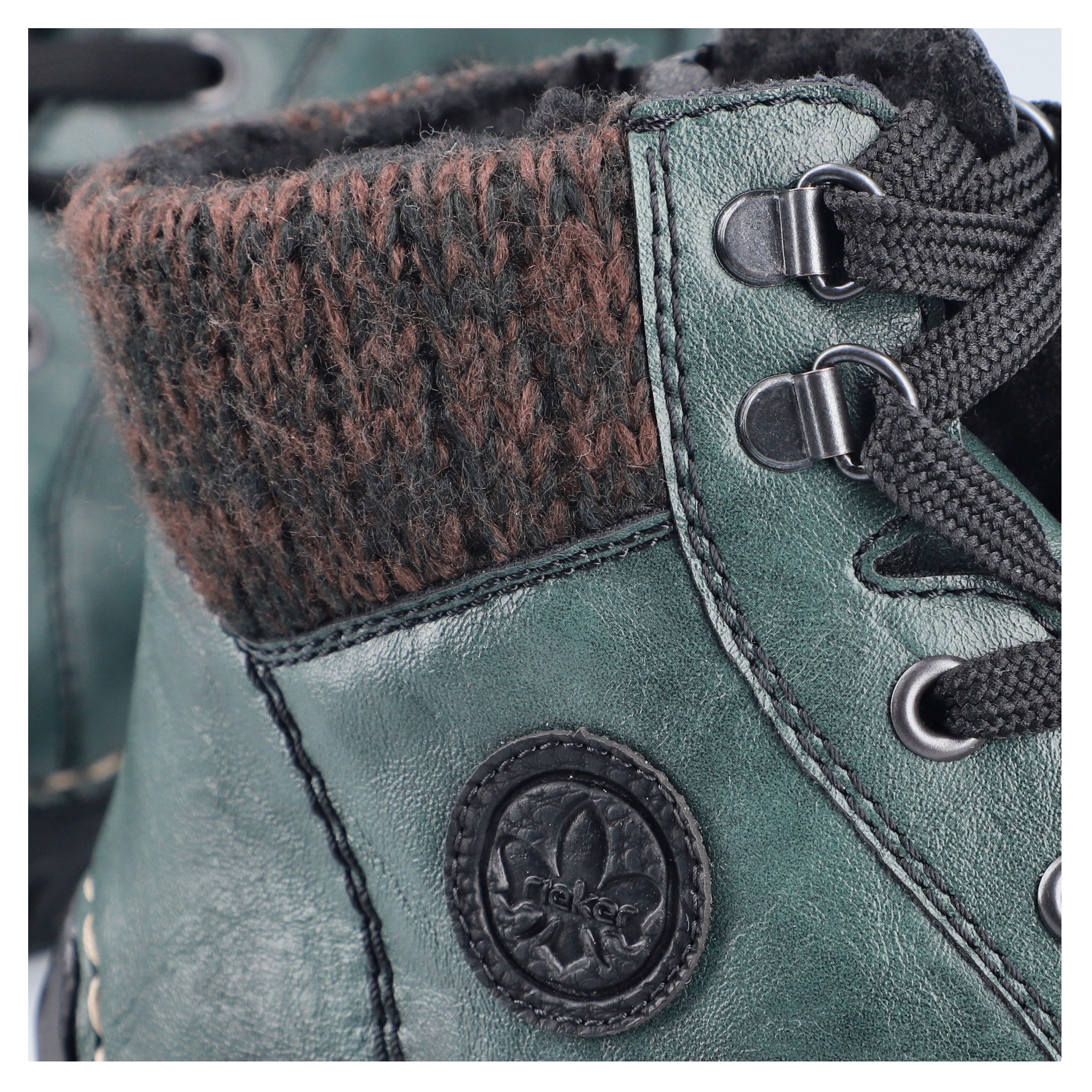 Rieker Bottes d'hiver  bottines à lacets, bottines avec fermeture éclair intérieure