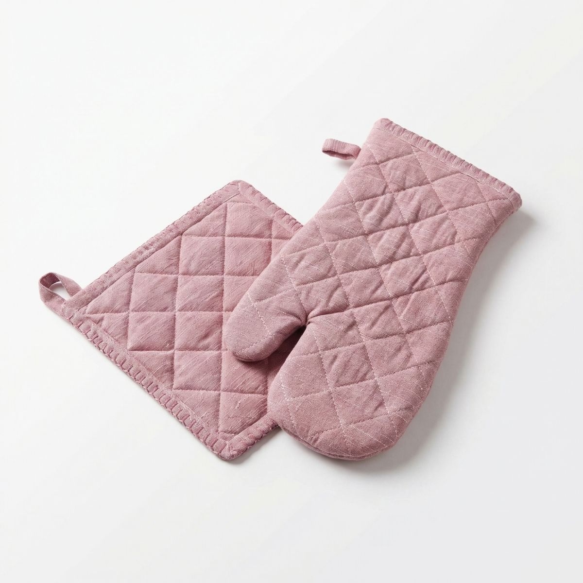 Image of Home affaire Topfhandschuhe "Handschuh & Topflappen Set Rose"