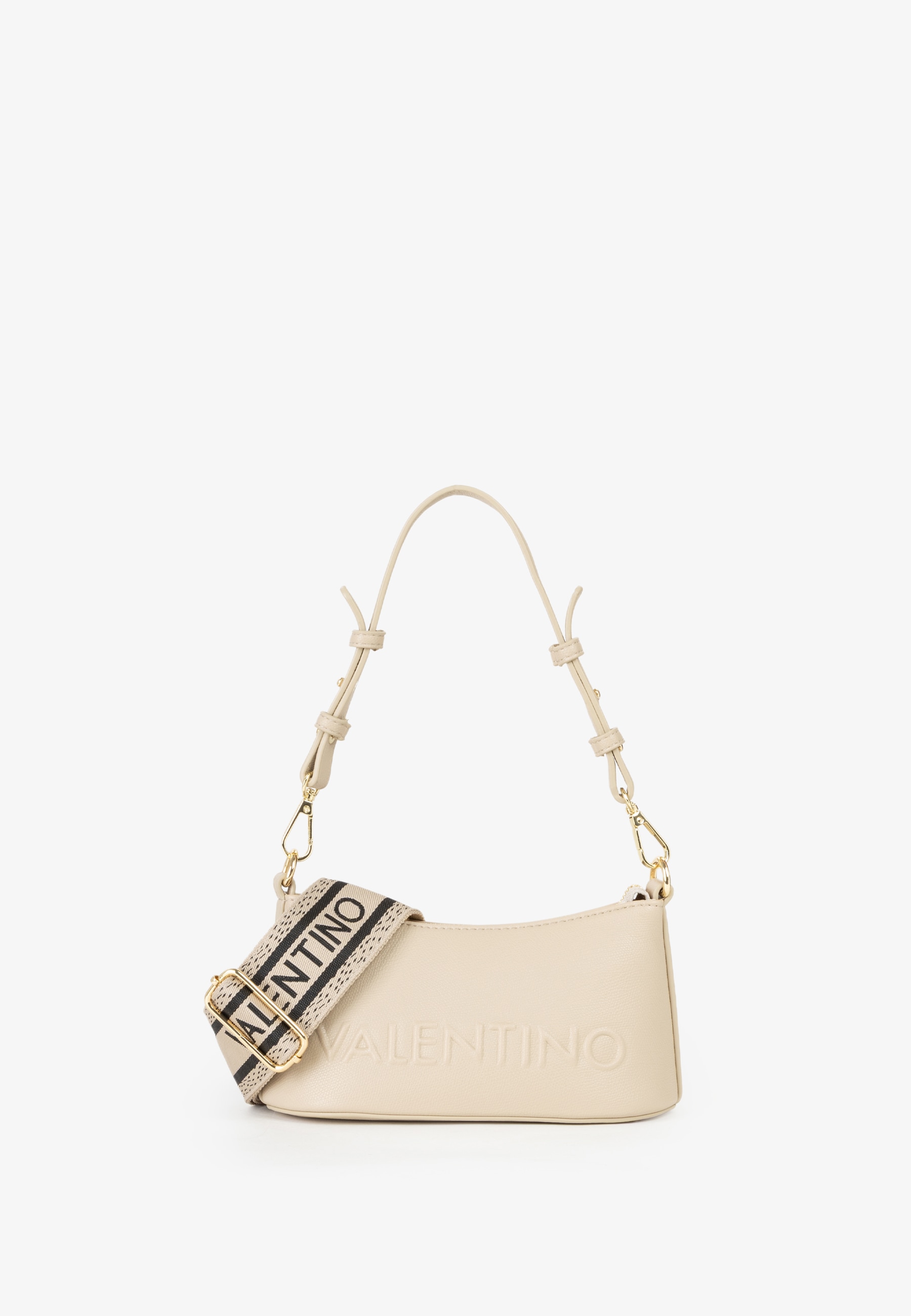 Image of VALENTINO BAGS Schultertasche "BIANKA RE" Damen Umhängetasche, Handtasche mit Logoprägung, in edler Verarbeitung