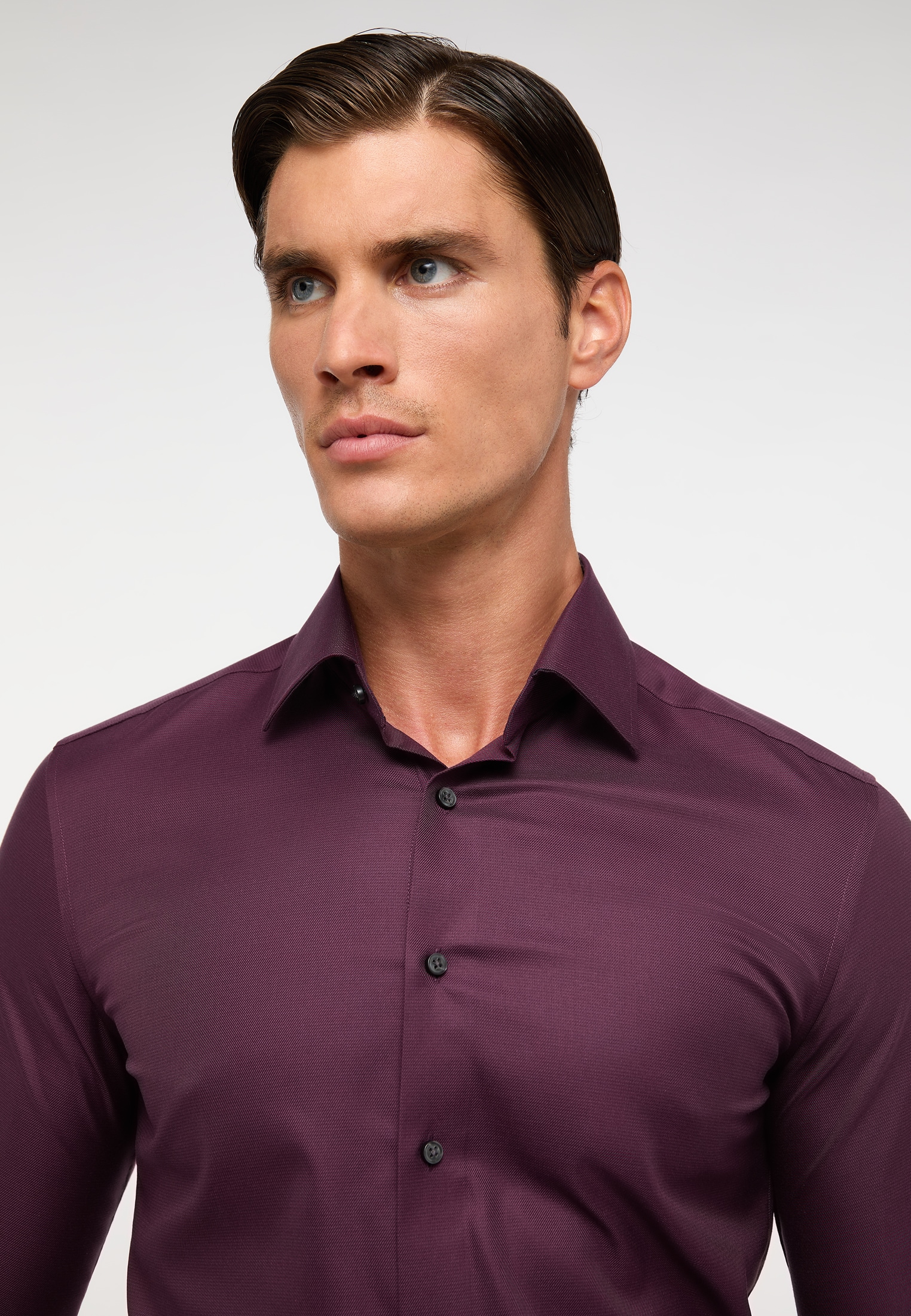 Eterna Langarmhemd »SLIM FIT« NON IRON (bügelfrei)