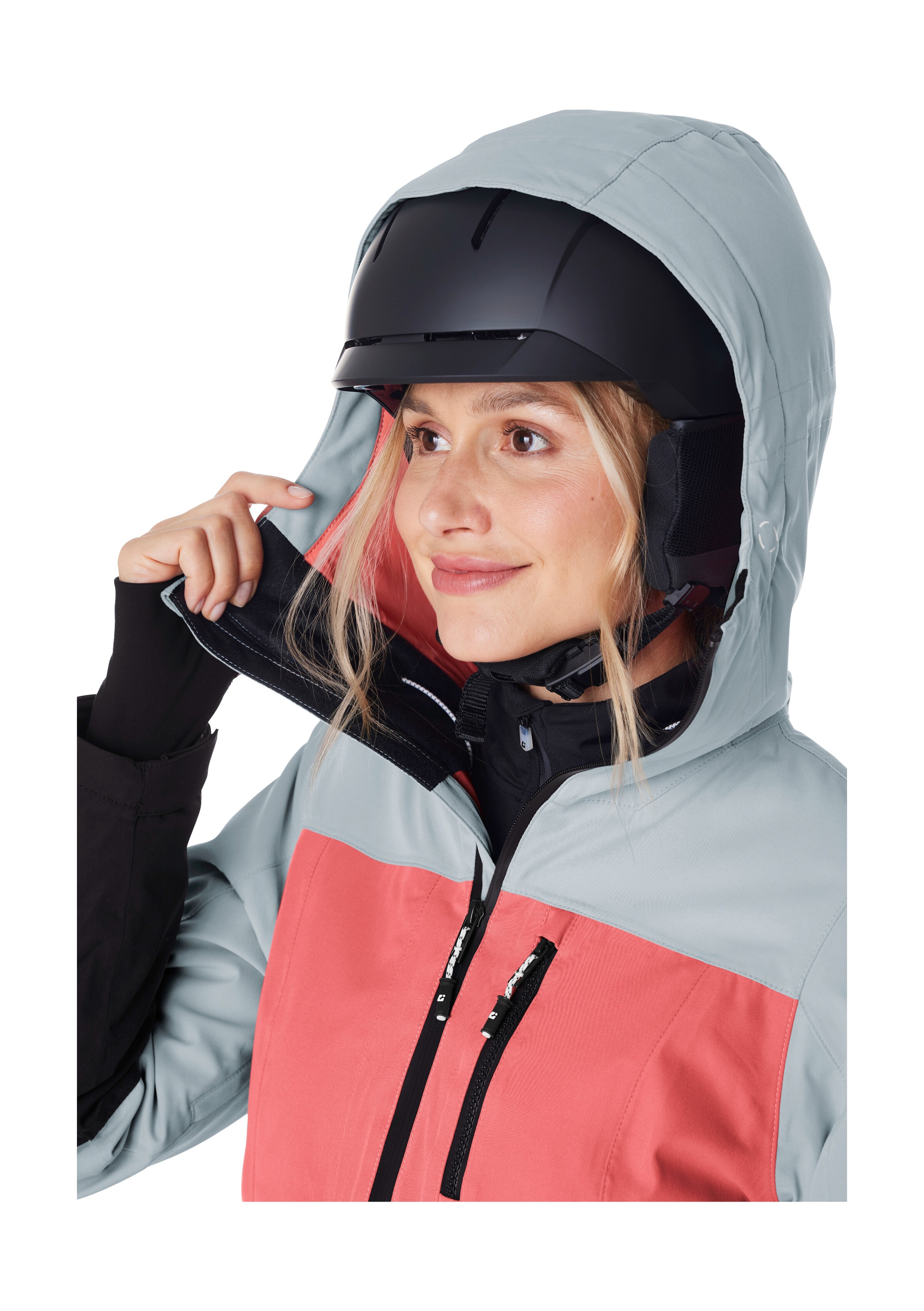 Killtec Veste de ski »KSW 277 WMN SKI JCKT« Veste femme imperméable avec pare-neige, réglable et respirante