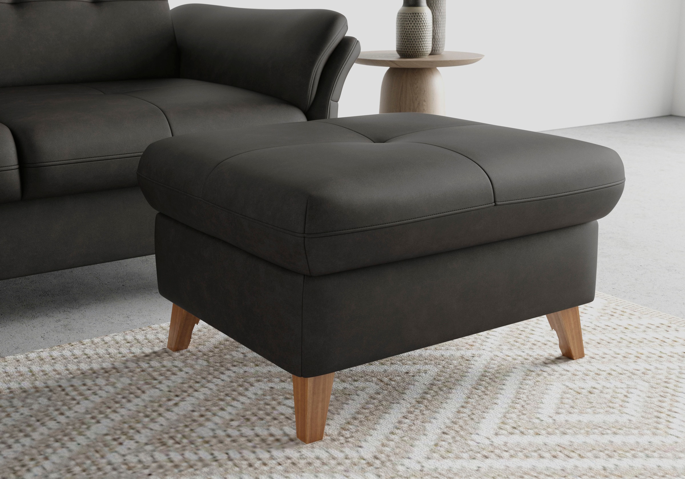 sit&more Stauraumhocker »Göteborg«, mit Federkern