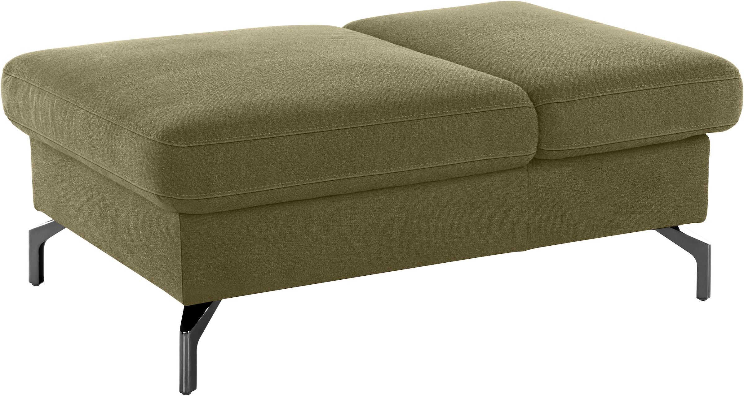 sit&more Hocker »Brisbane«, Fusshöhe 12 cm, mit Federkern und Klappfunktion