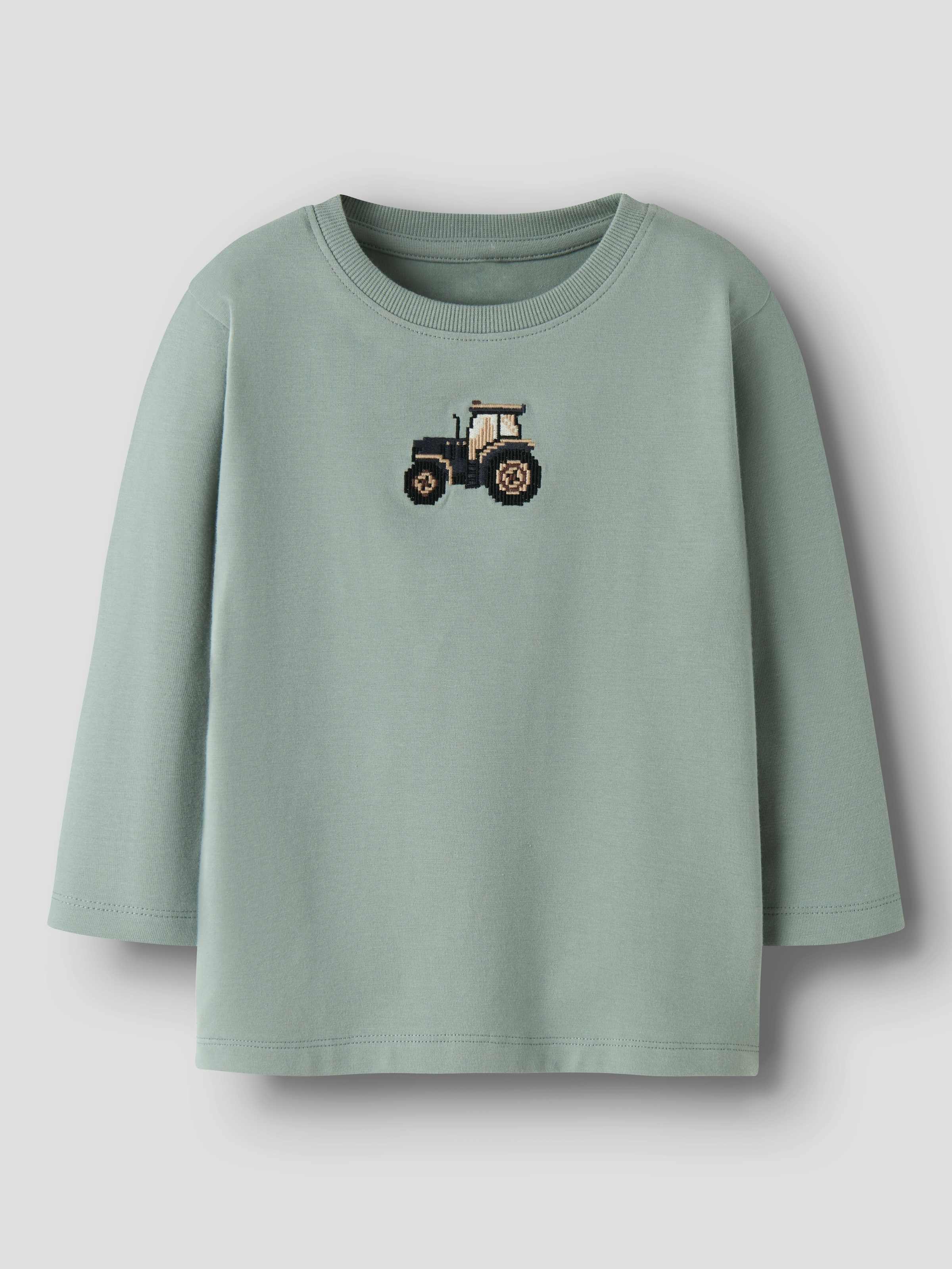 Image of Name It Langarmshirt "NMMLANCE LS NREG TOP BOX" Baumwollmischung, regular fit