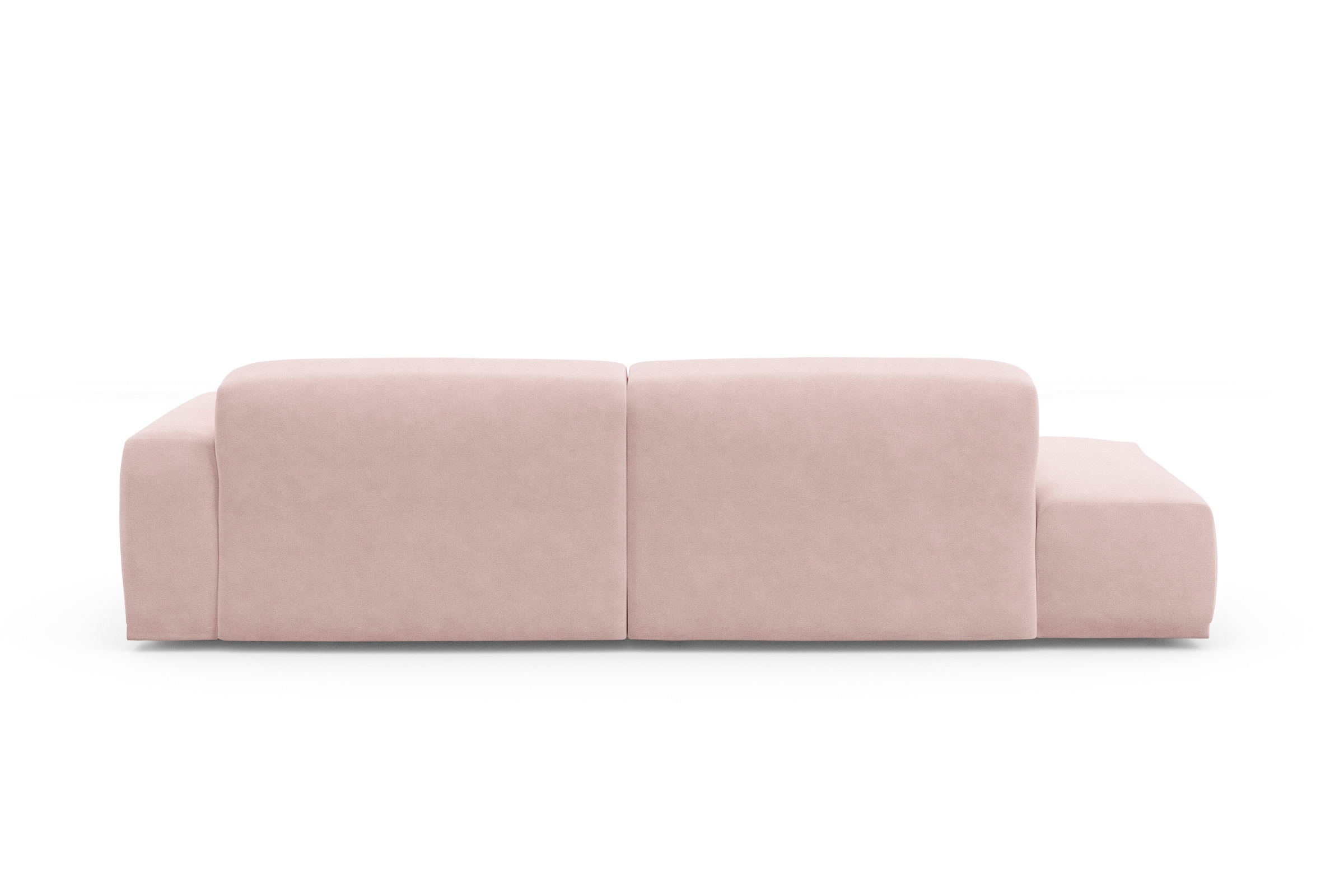 TRENDMANUFAKTUR Ecksofa »Braga, mit hochwertigem Kaltschaum, L-Form, Japandi-Design« modernes Sofa, Couch mit hohem Sitzkomfort, 275/72/160 cm (B/H/T)