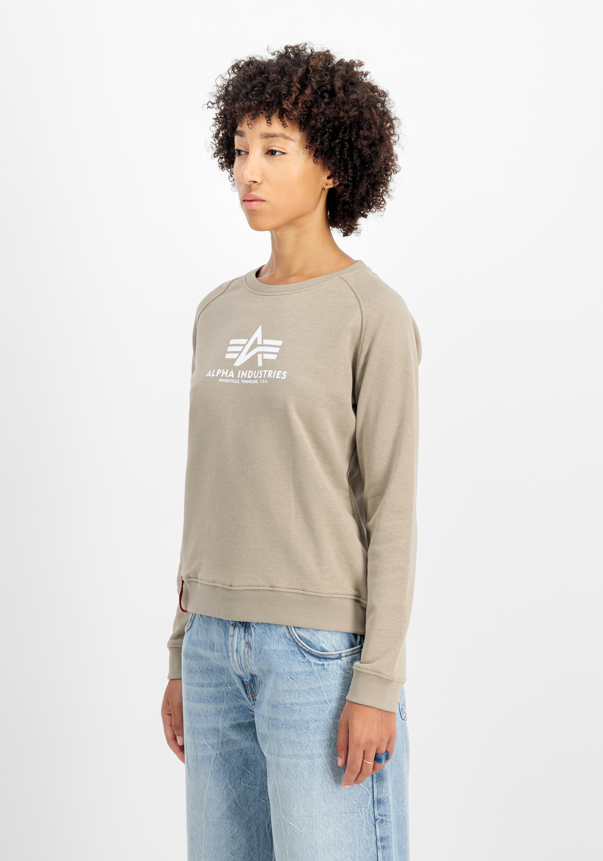 Alpha Industries Sweater »Alpha Industries Women - Sweatshirts New Basic Sweatshirt BL W«