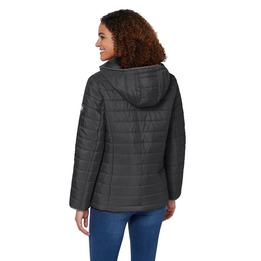 Casual Looks Steppjacke, mit Kapuze