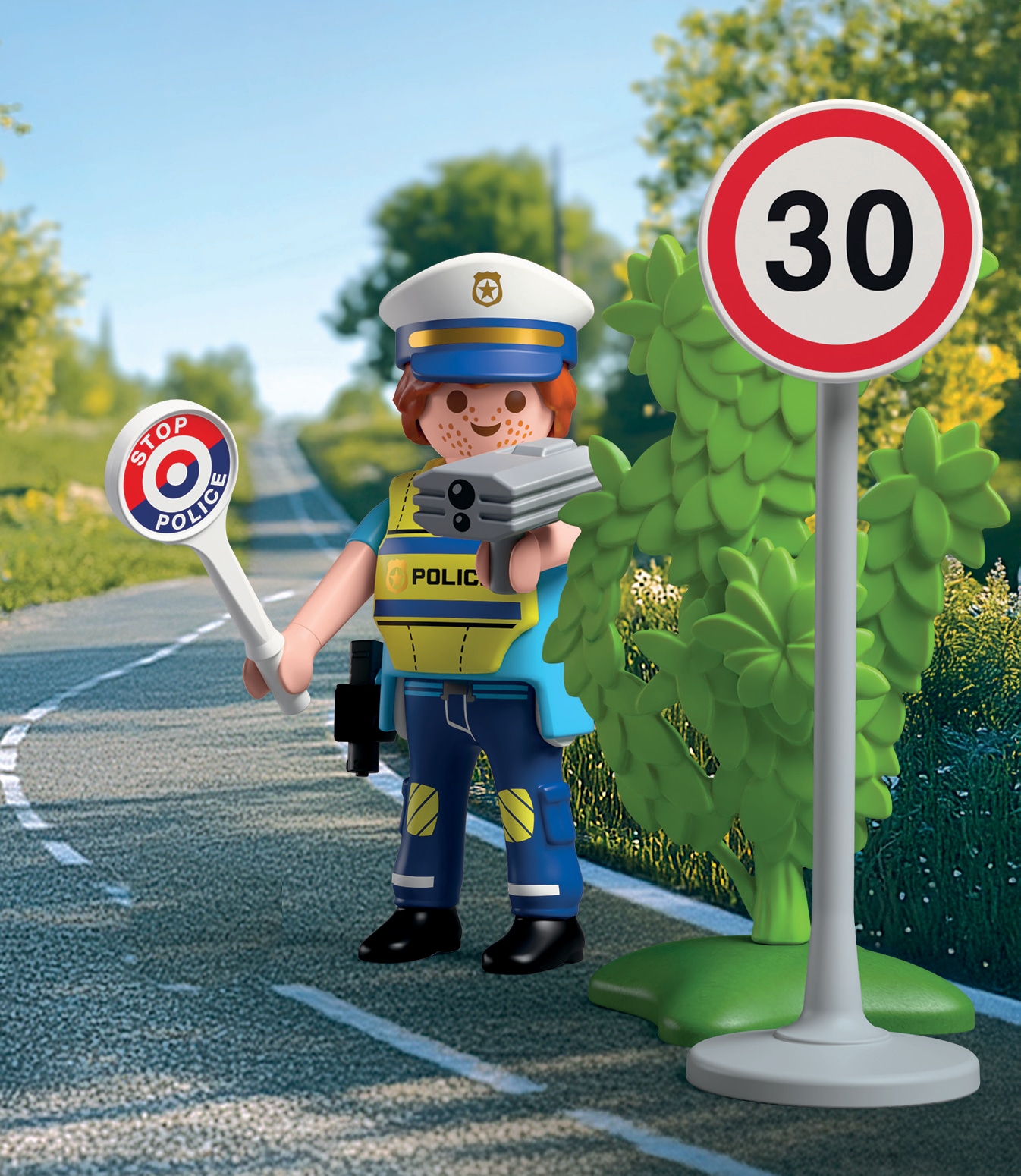 Playmobil® Jeu de construction »Special Plus Polizist mit Radar (72029), Life«
