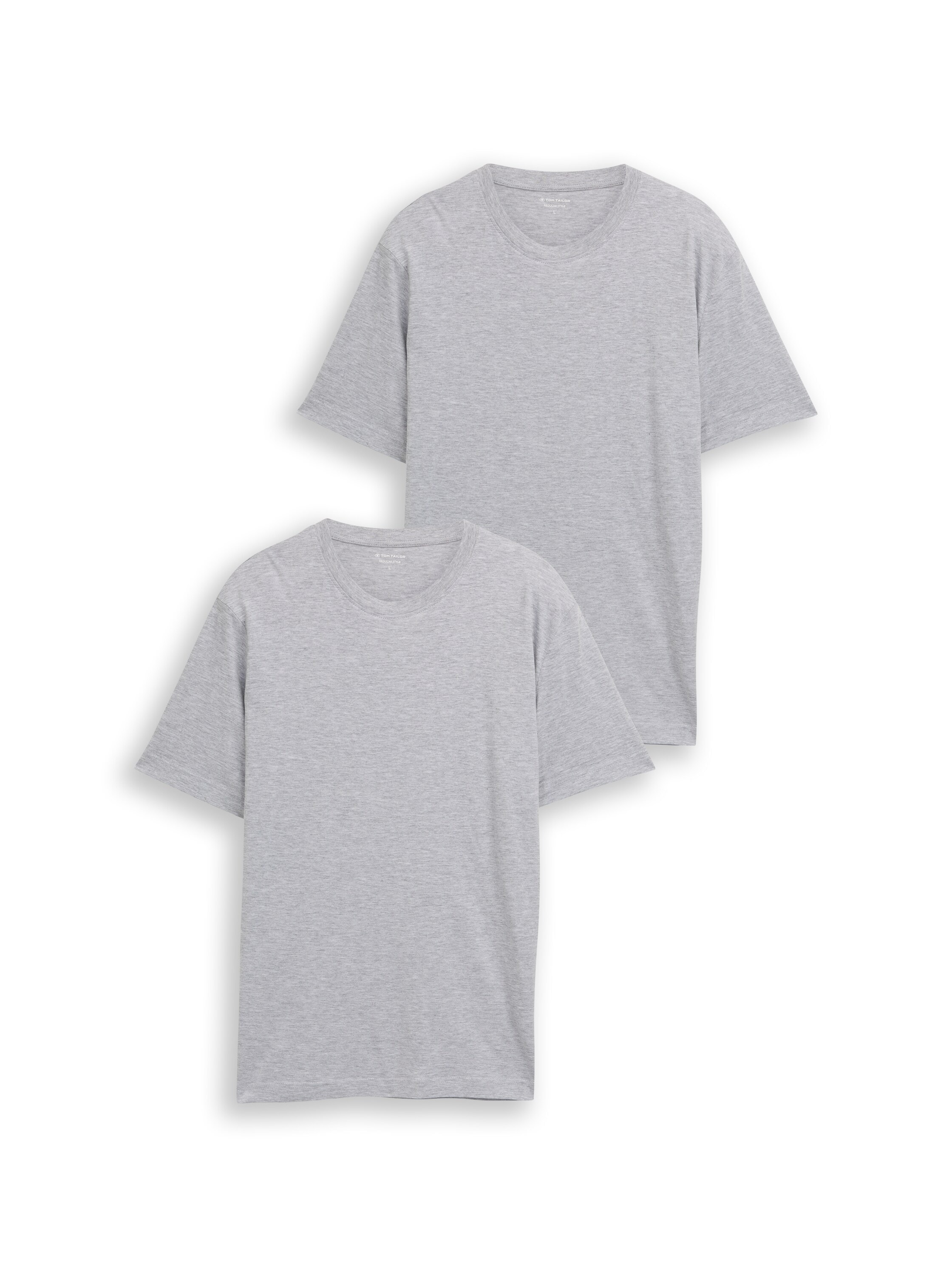 Image of TOM TAILOR T-Shirt Packung, 2 tlg. mit Logo Print