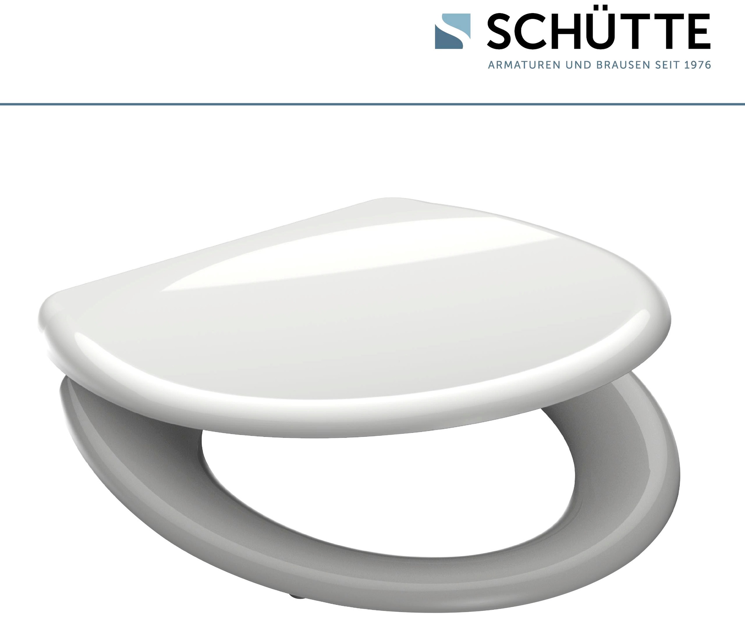 Schütte WC-Sitz mit Absenkautomatik und Schnellverschlusstechnik
