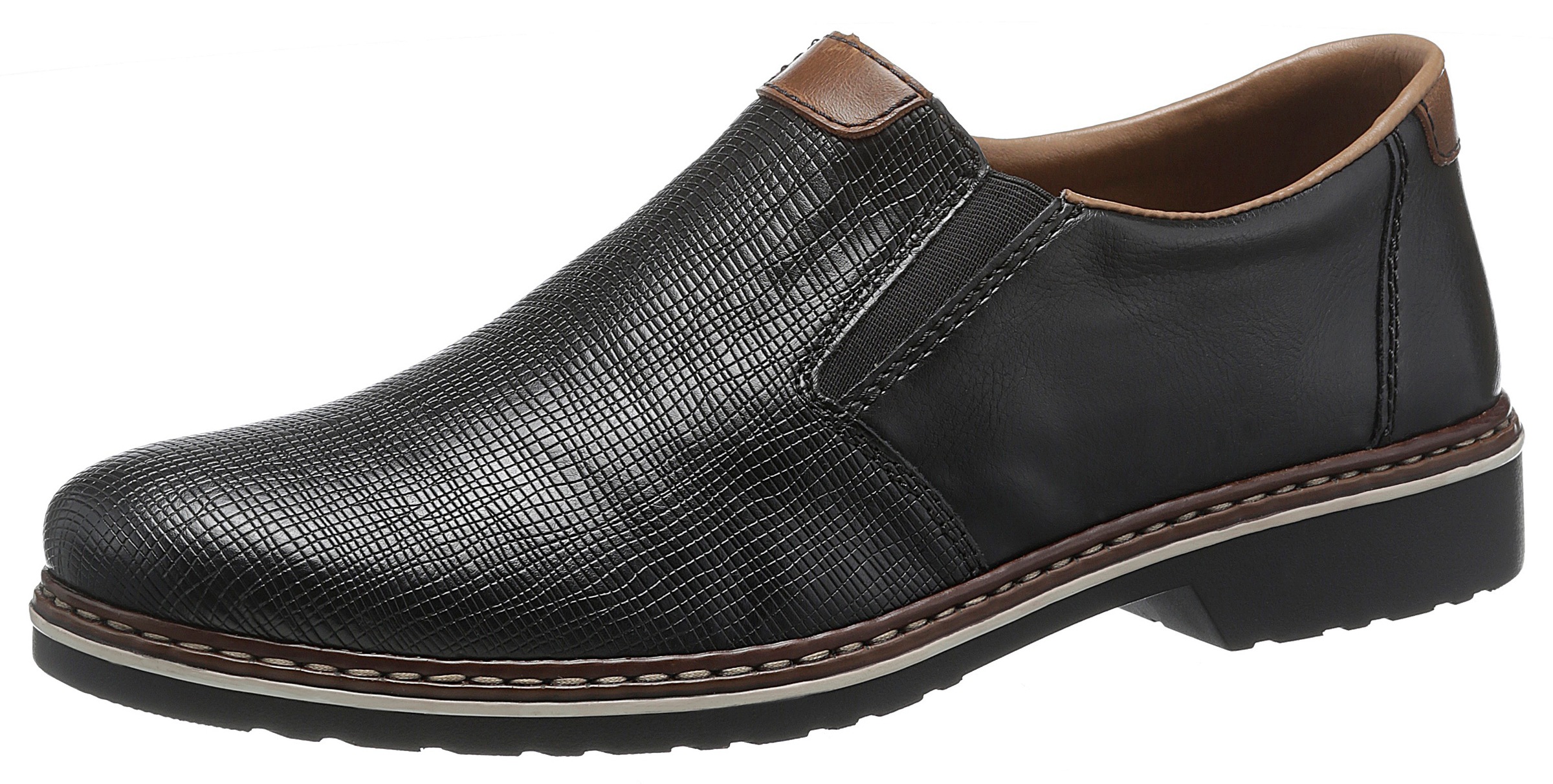 Image of Rieker Slipper, mit markanter Prägung bei Ackermann Versand Schweiz