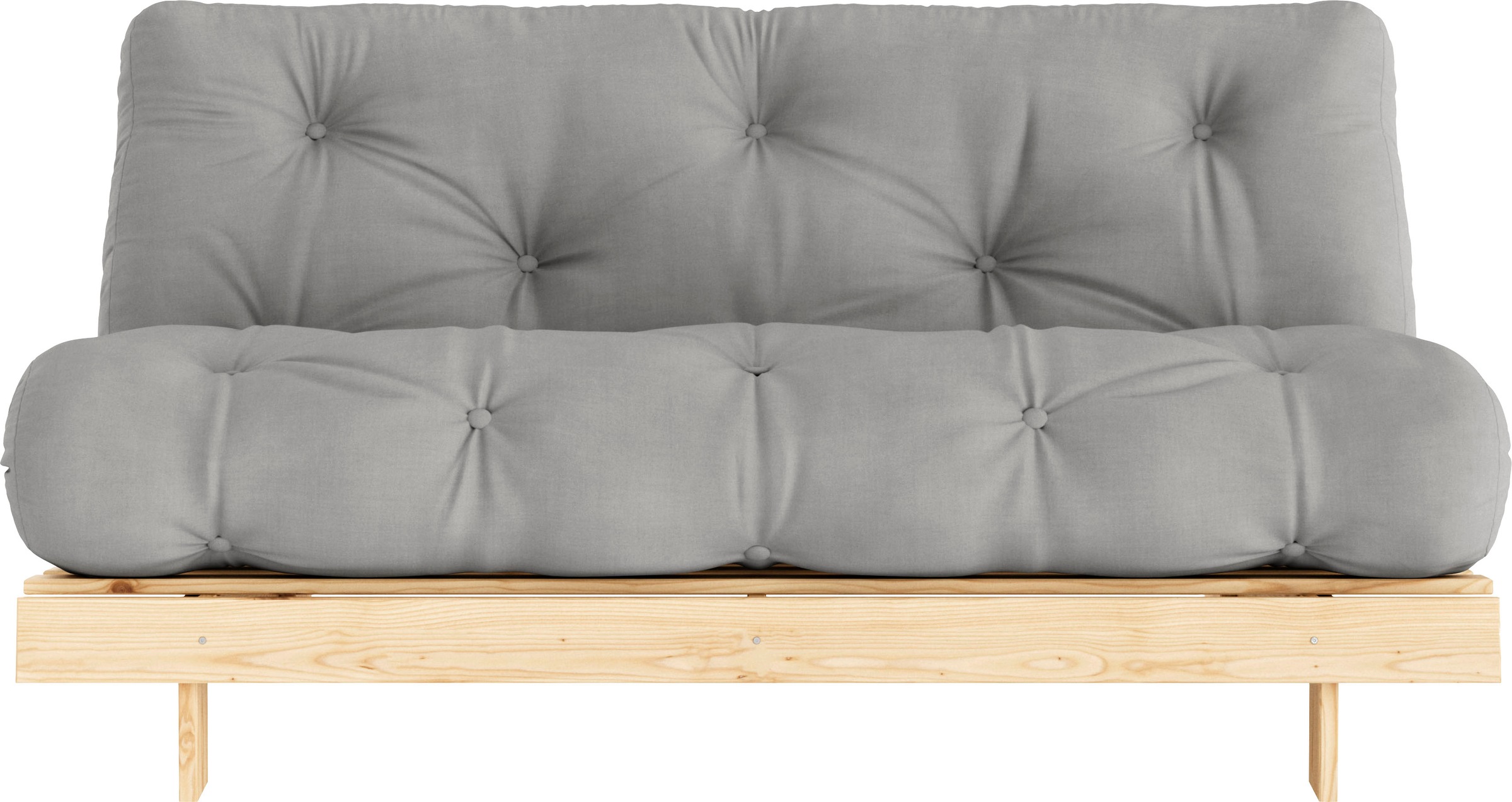 Karup Design Daybett "Roots Sofa Bed, Schlafsofa, Bettfunktion, FSC-Massivholz," Inkl. Futonmatratze, Made in Europe, langlebig, B: 140 oder 160 cm