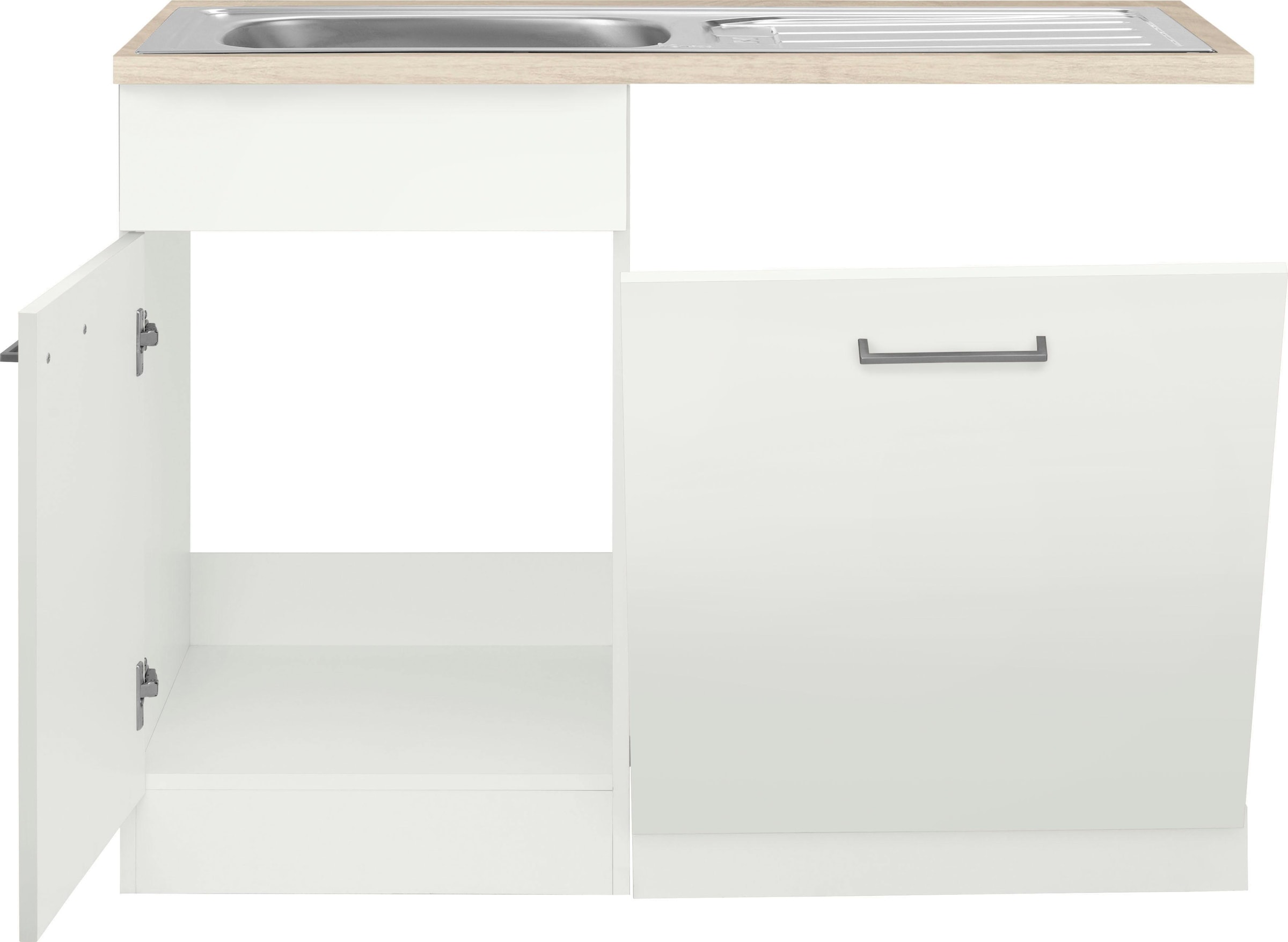 wiho Küchen Spülenschrank inkl. Geschirrspüler 110 Breite cm, bequem Tür/Sockel »Zell«, für kaufen