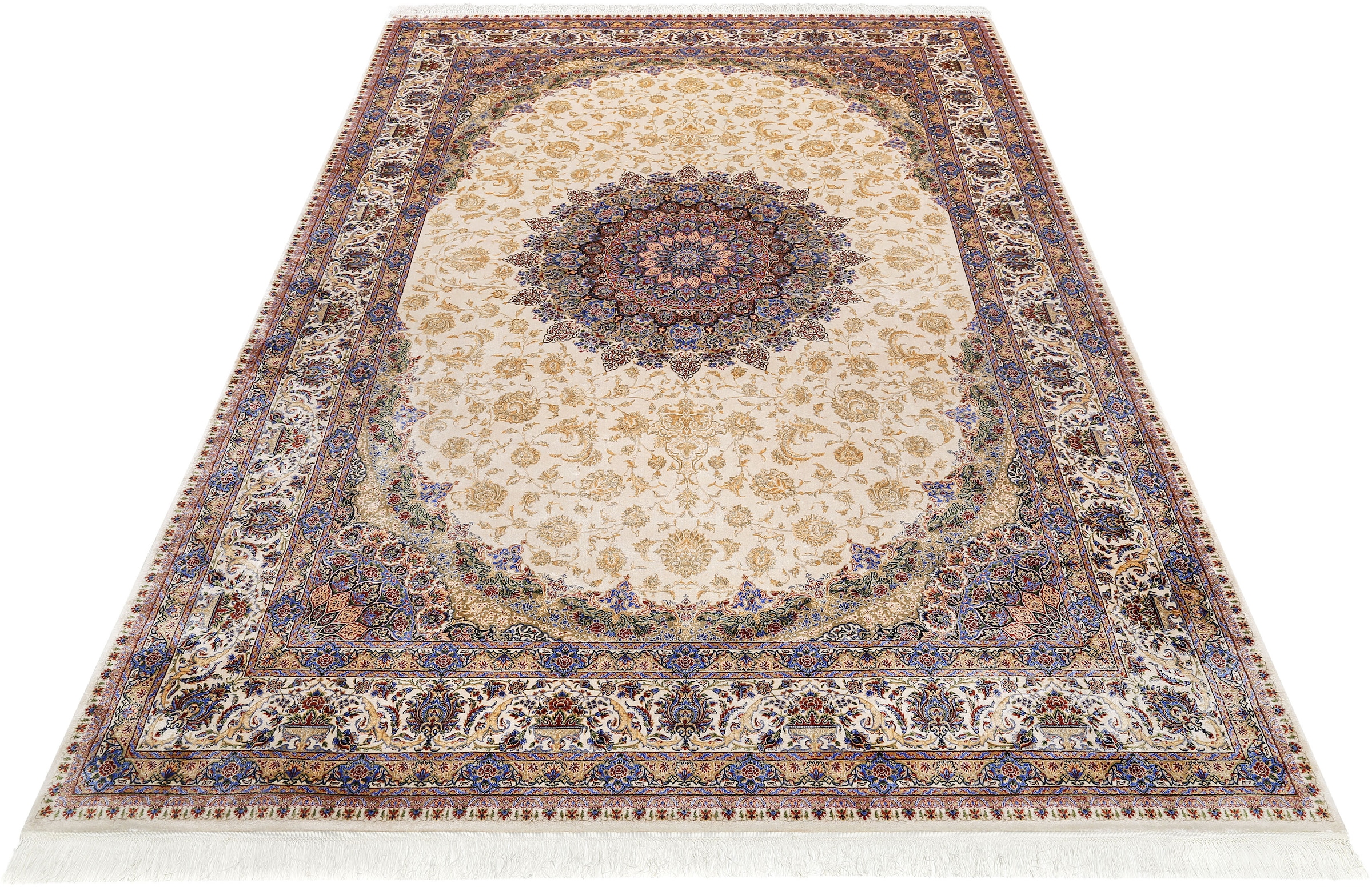 Image of Wecon home Teppich »Täbriz«, rechteckig, 5 mm Höhe, Wohnzimmer, Orient Design bei Ackermann Versand Schweiz