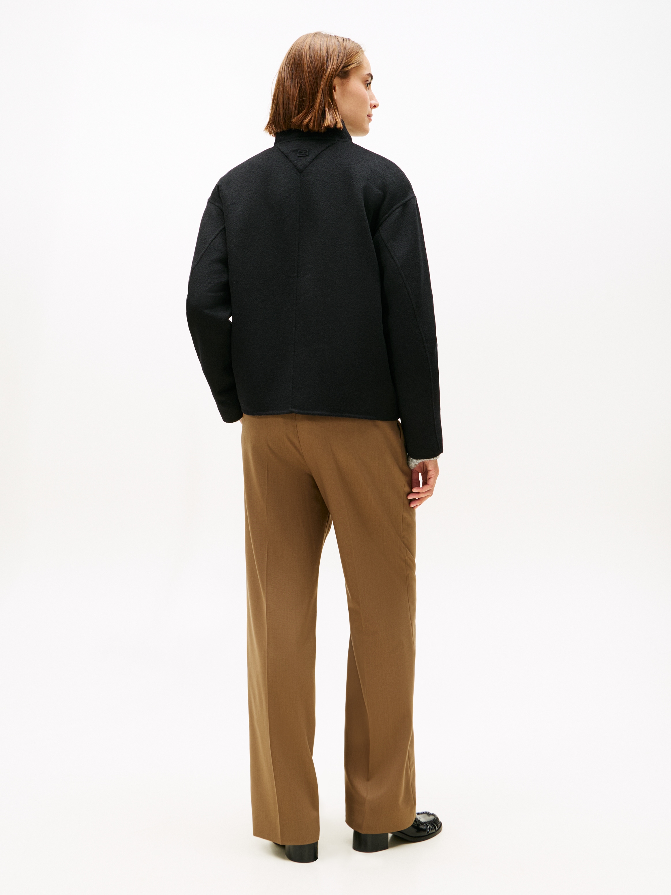 Tommy Hilfiger Veste bomber »DF WOOL SHORT BOMBER« mit Wolle