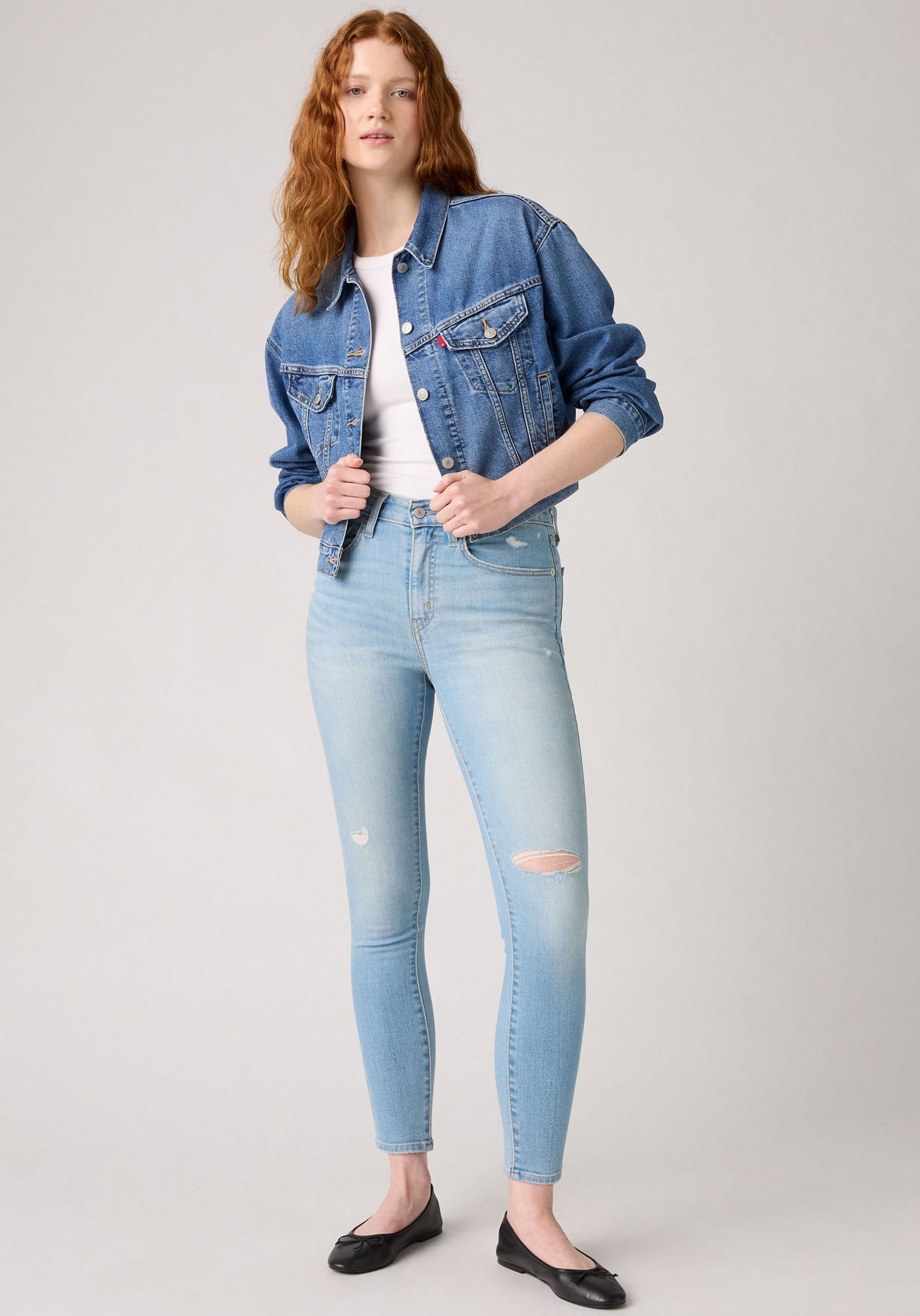 Levi's® Skinny-fit-Jeans »721 High rise skinny«, mit hohem Bund