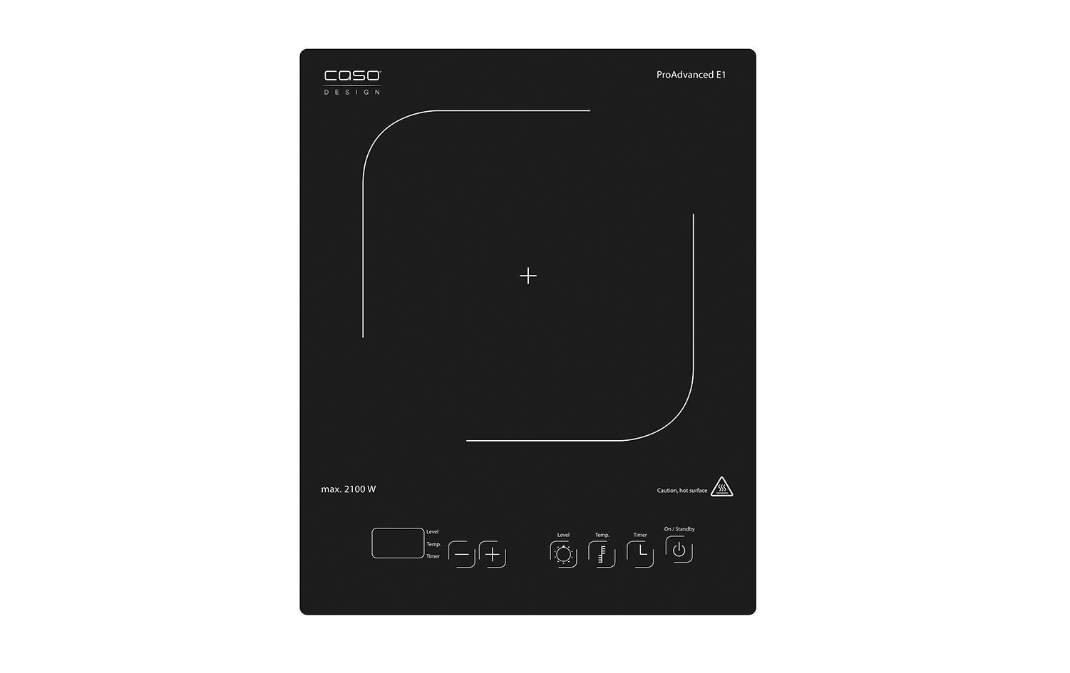 Caso Einzel-Induktionskochplatte »ProAdvanced E1 2100 W«