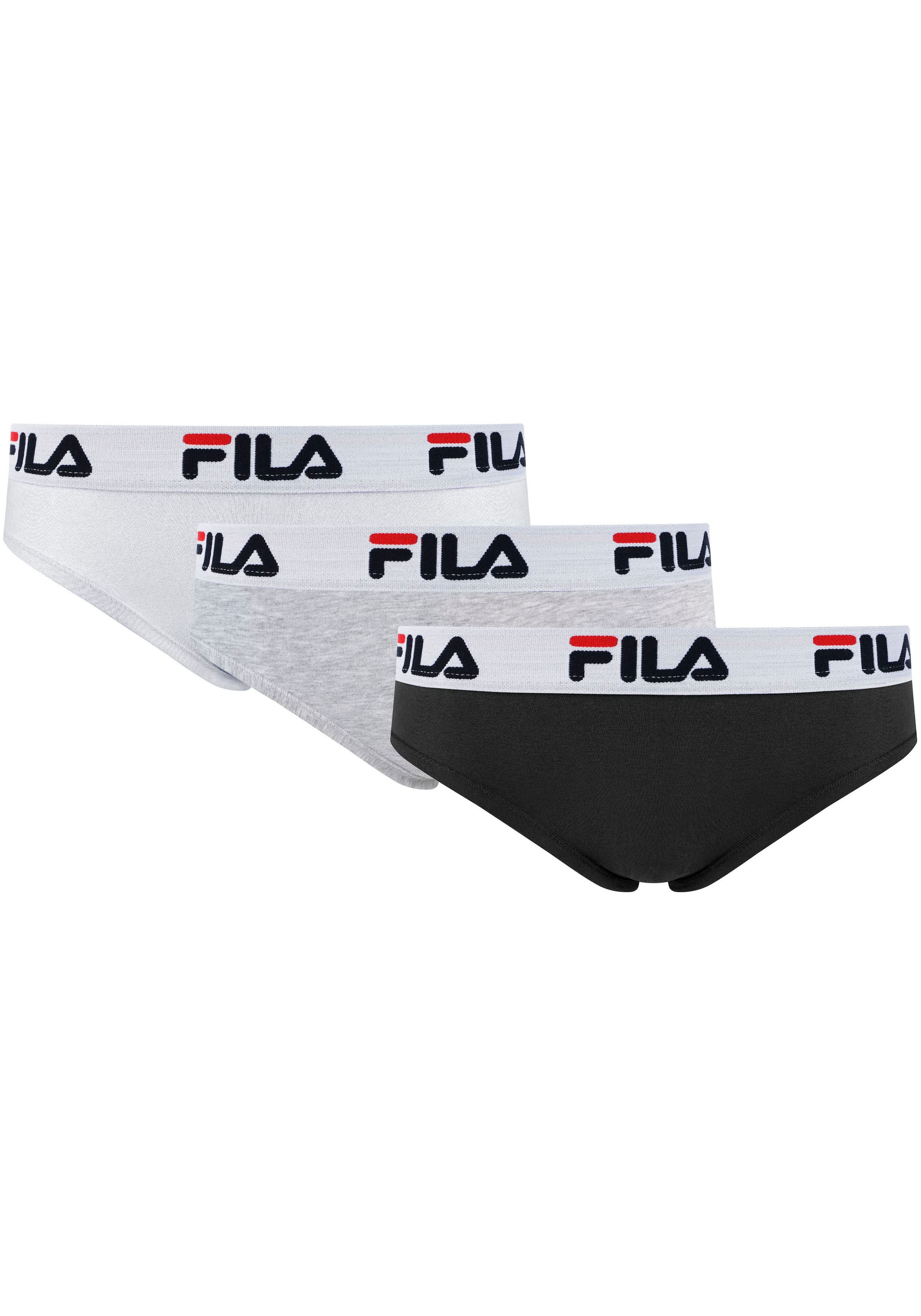 Fila Brasilslip, (3er Pack), Woman Brazilian 3er Pack