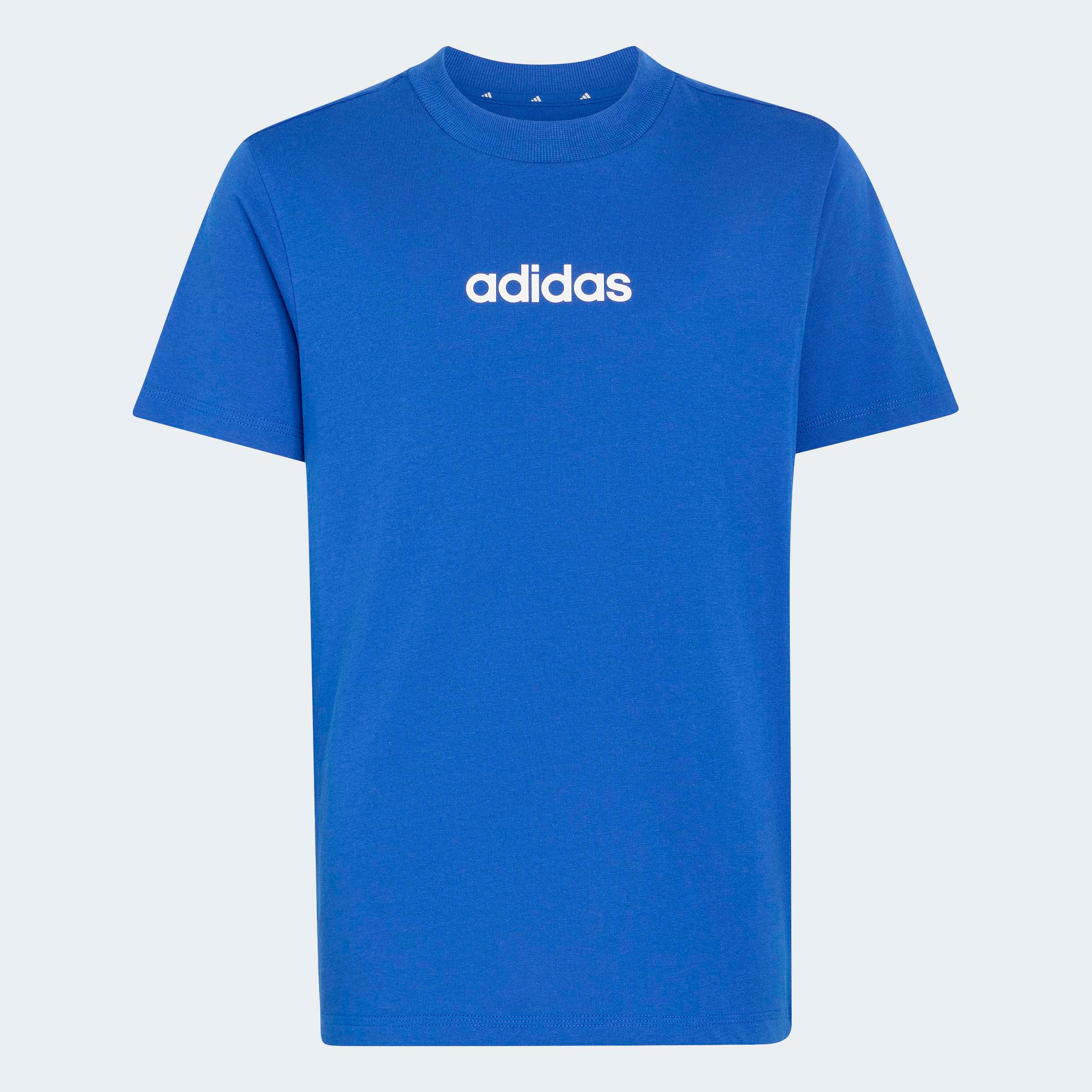 adidas Sportswear T-shirt »J LIN TEE 160« Pour enfants, col rond, sans fermeture, en coton