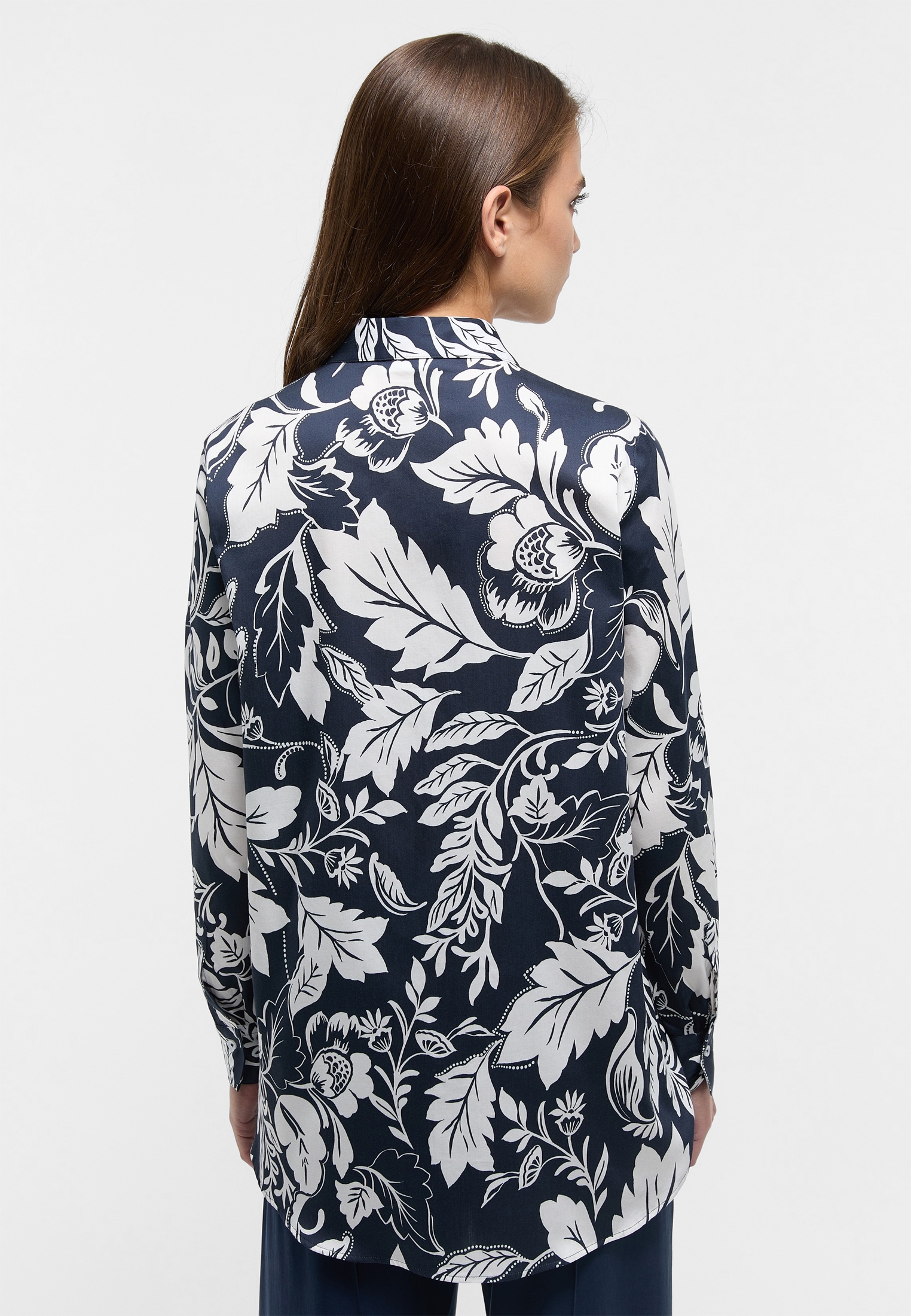 Eterna Hemdbluse »LOOSE FIT«, EASY IRON (bügelleicht)