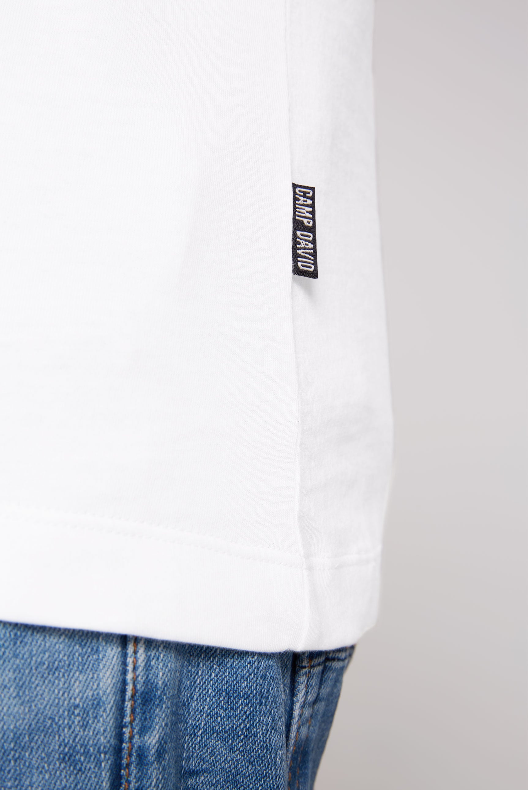 CAMP DAVID V-Shirt, (2 tlg.), im 2-er Pack