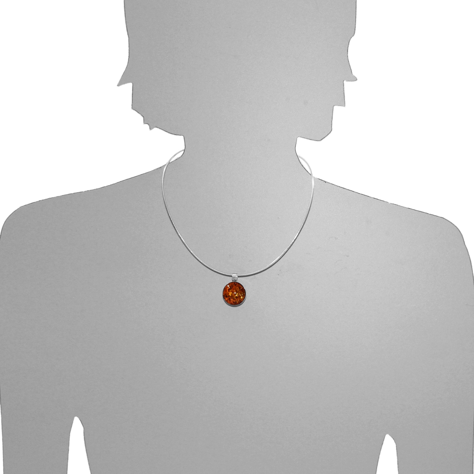OSTSEE-SCHMUCK Pendentif chaîne »Ostsee-Schmuck Anhänger Classic 19 mm Anhänger Classic 19 mm« 1 cuis tlg.