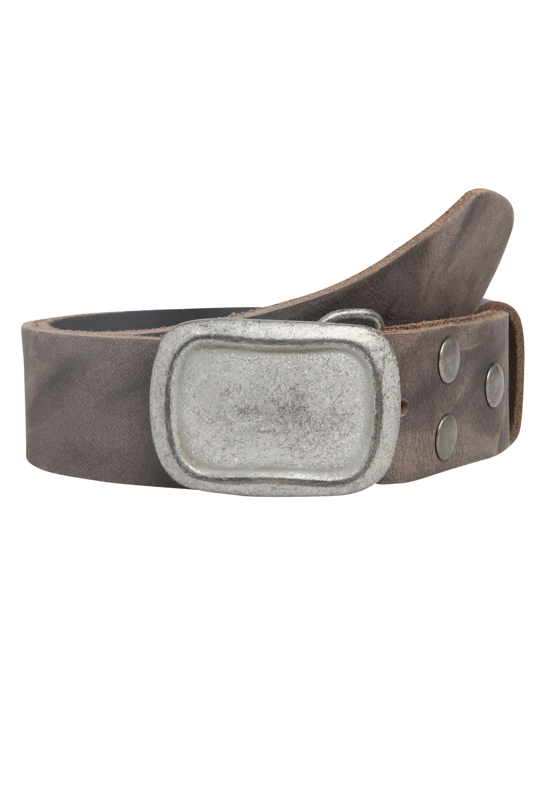 Image of Rettungsring Gürtel Ledergürtel Schliesse in Used-Optik