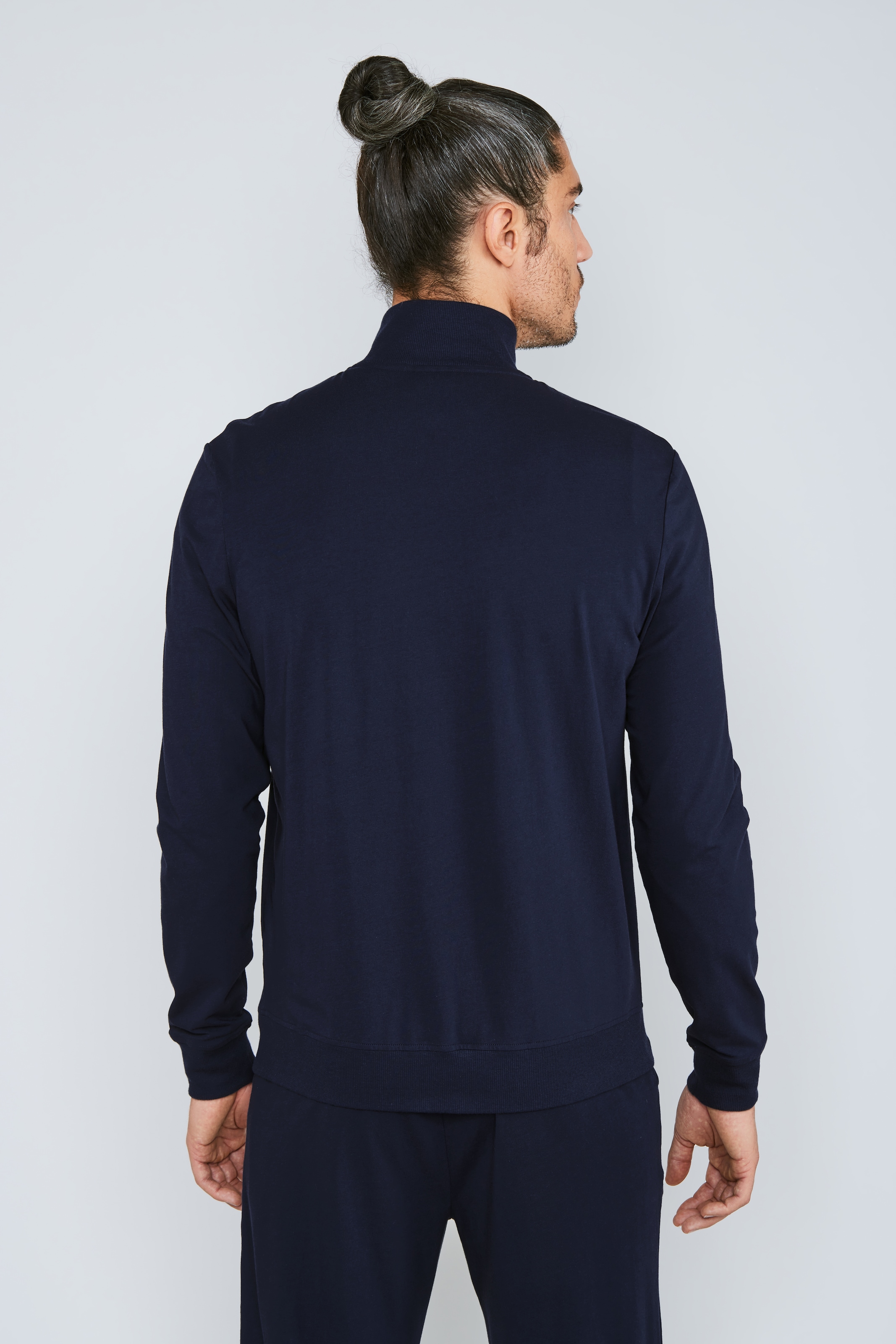 JOOP! Sweatjacke »Comfort«, Stehkragen, Regular Fit, geteilte Kängurutaschen, langärmelig
