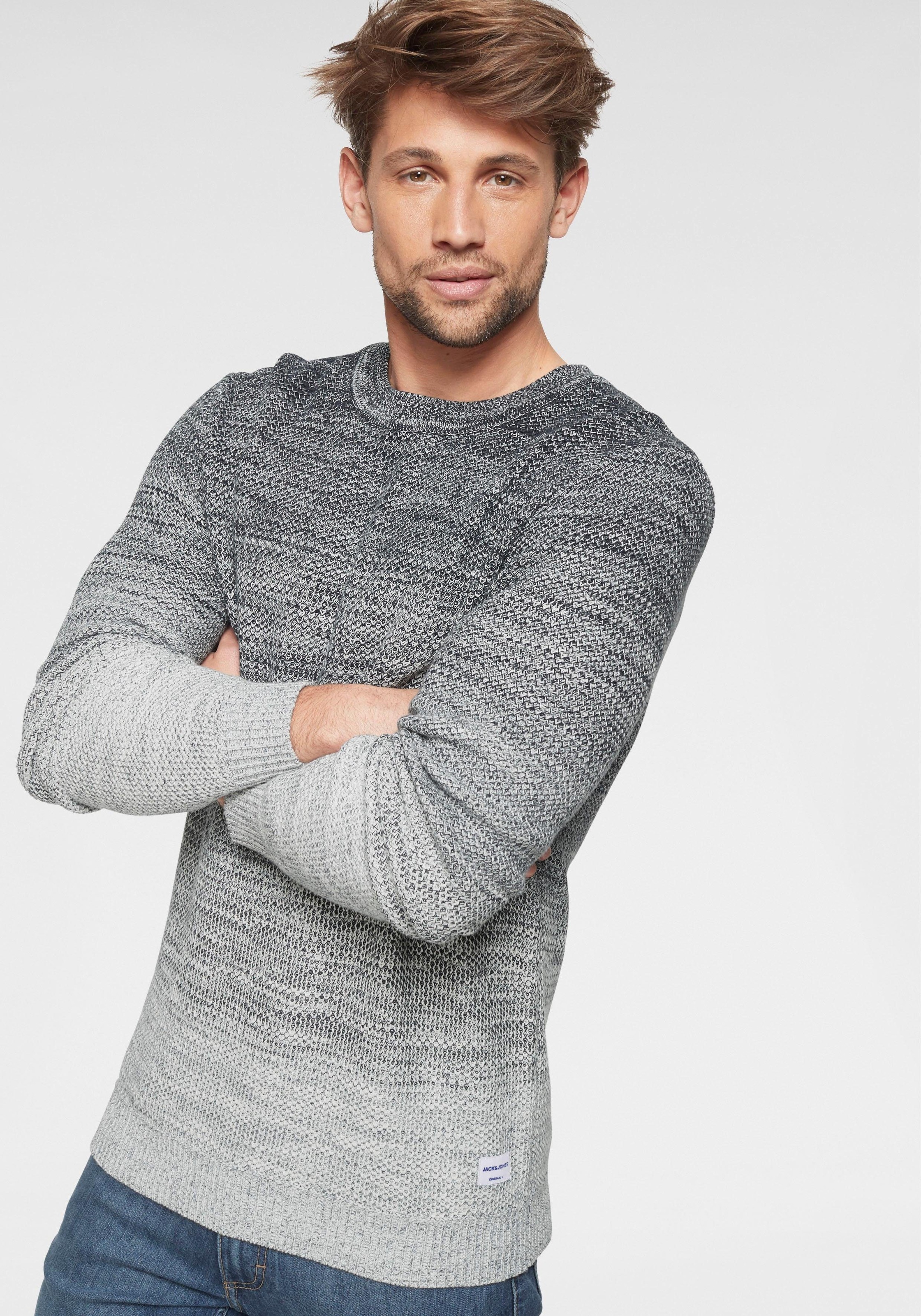Image of Jack & Jones Rundhalspullover »Fame Knit Crew Neck« bei Ackermann Versand Schweiz